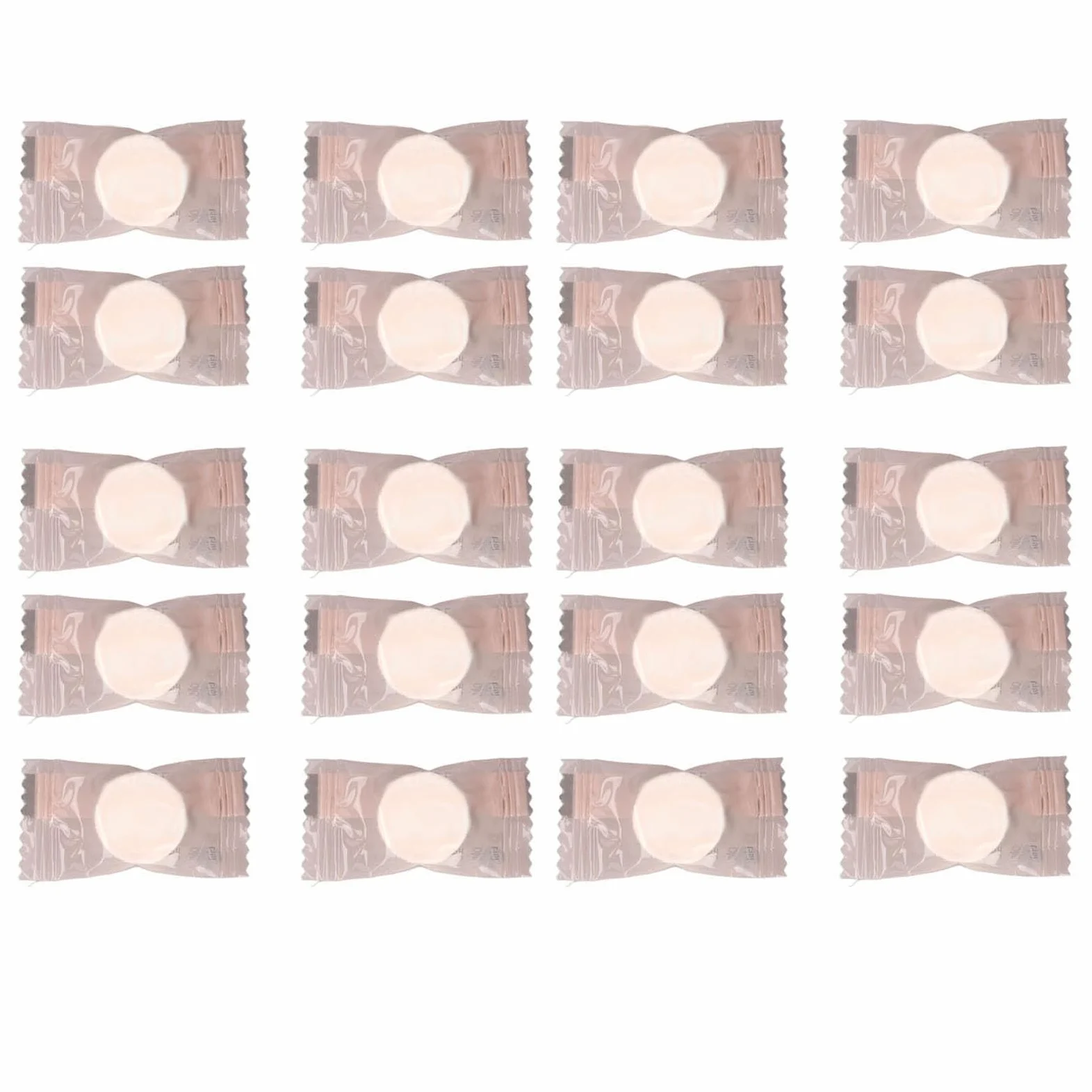 Generic 20 szt. Sprasowanej Maseczki do Twarzy o Ultracienkiej Konstrukcji do Szybkiego Wchłaniania Pielęgnacja Skóry Maski Opakowane, Majsterkowania z urodą, Materiał: Włóknina