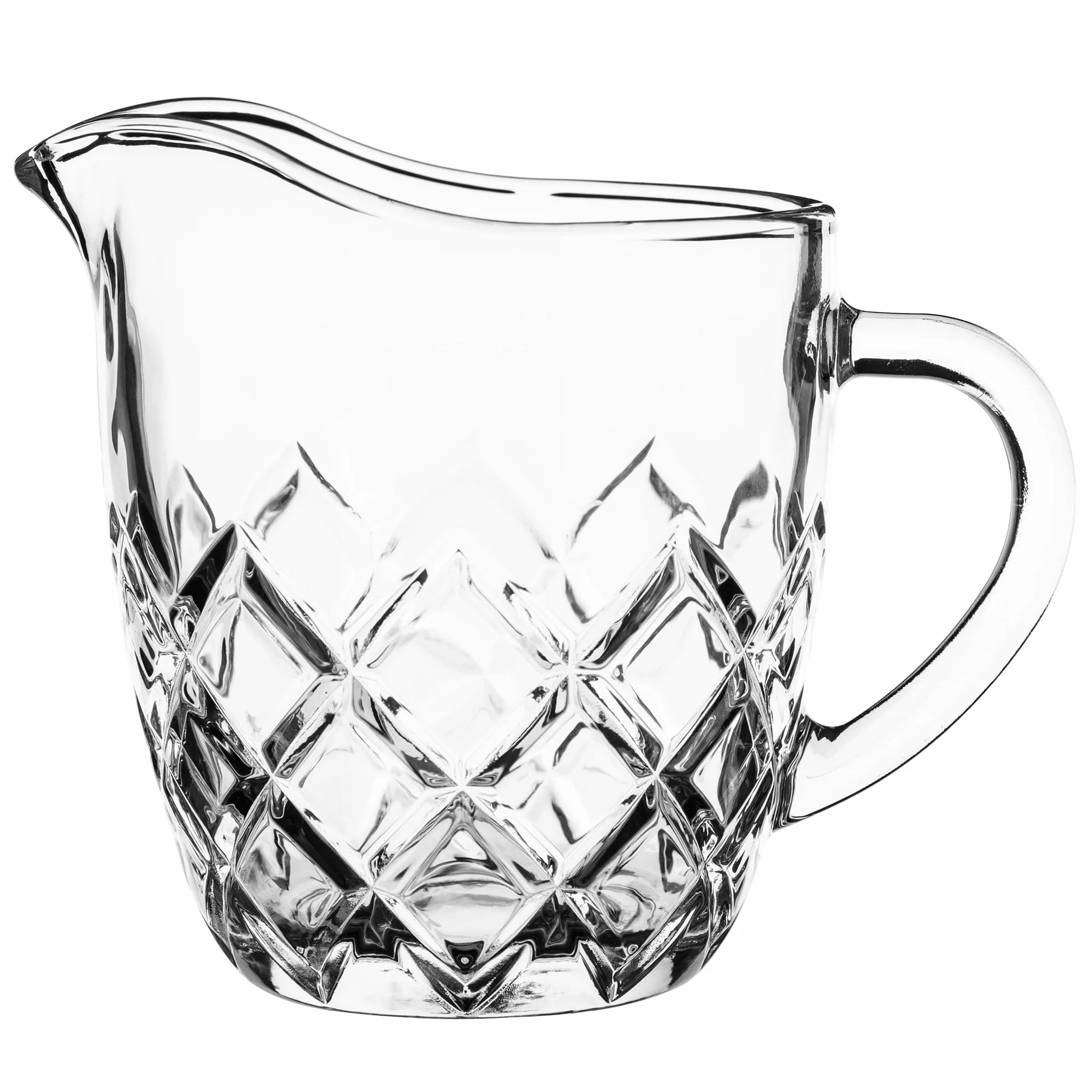 Galicja Karin szklany dzbanek na mleko 200 ml - odporny na wysokie temperatury
