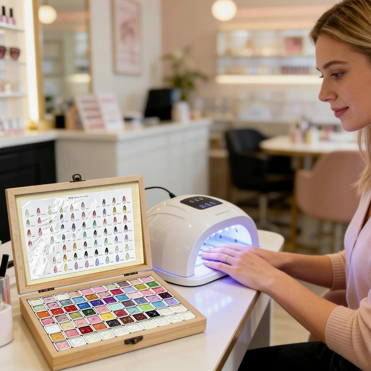 Żel Do Malowania Paznokci Paleta 70 kolorów manicure artystycznego z | Żel Do Malowania Paznokci dla początkujących, kobiet, dziewczyn, w domu, salonie, podróży, na imprezy, s