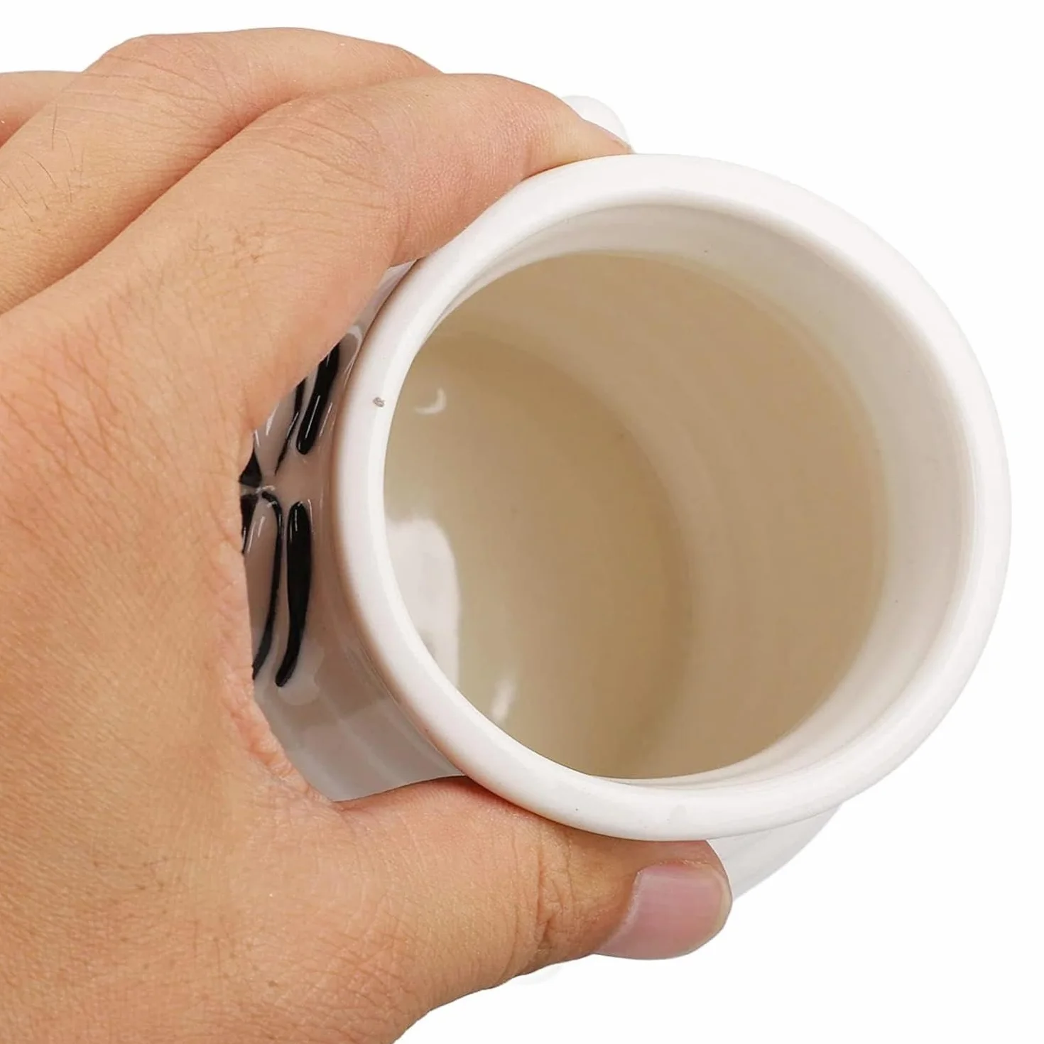 LATRAT Separator do jajek – zabawny nos, łatwa obsługa, trwała ceramika, ceramiczny separator żółtka i bieli, przenośne urządzenie kuchenne, narzędzie do pieczenia