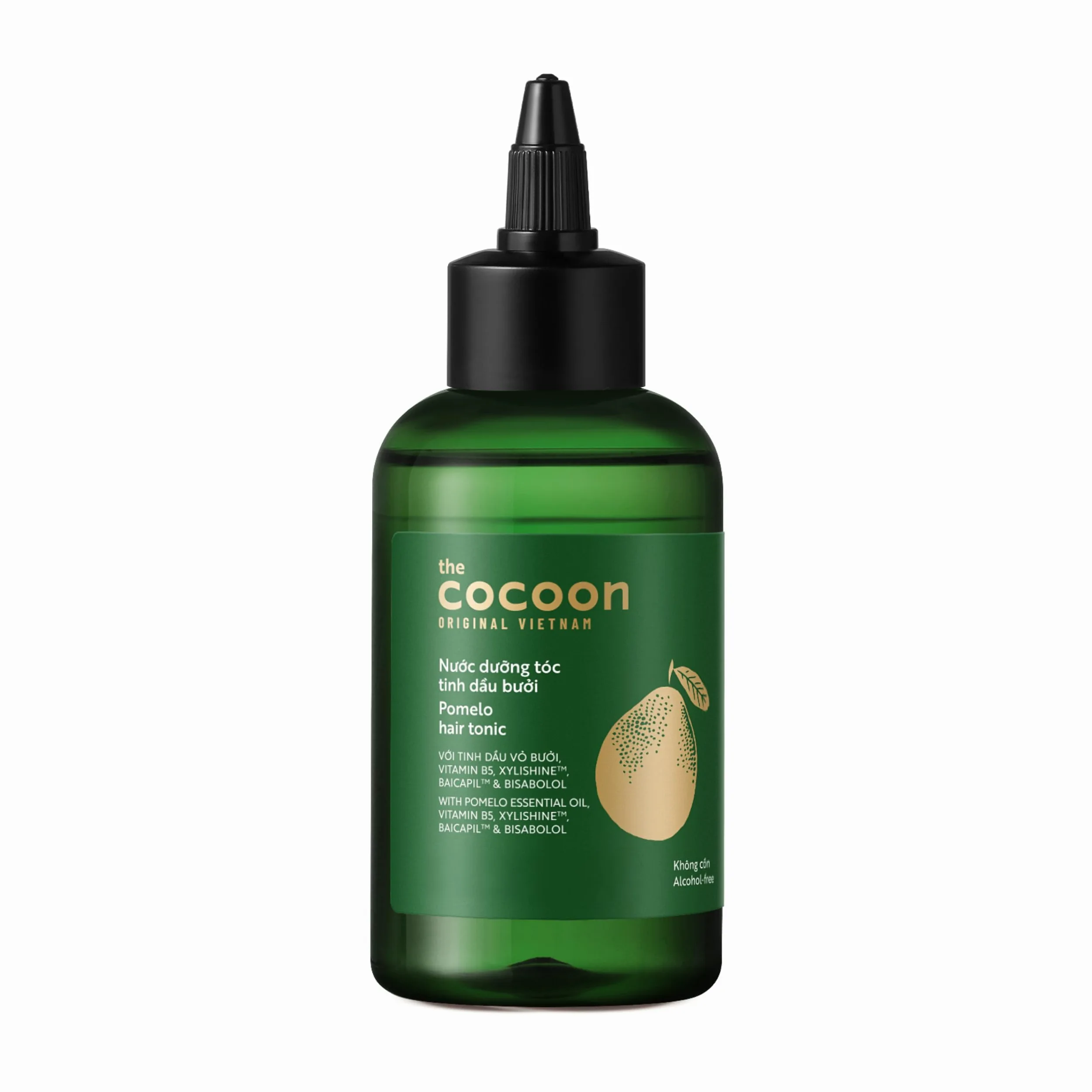 COCOONORIGINAL Cocoon Grejpfrutowy tonik do włosów Olejek grejpfrutowy do włosów Wegańskie serum do skóry głowy Zabieg na cienkie, zniszczone i łamliwe włosy Gładkie i zredukowane