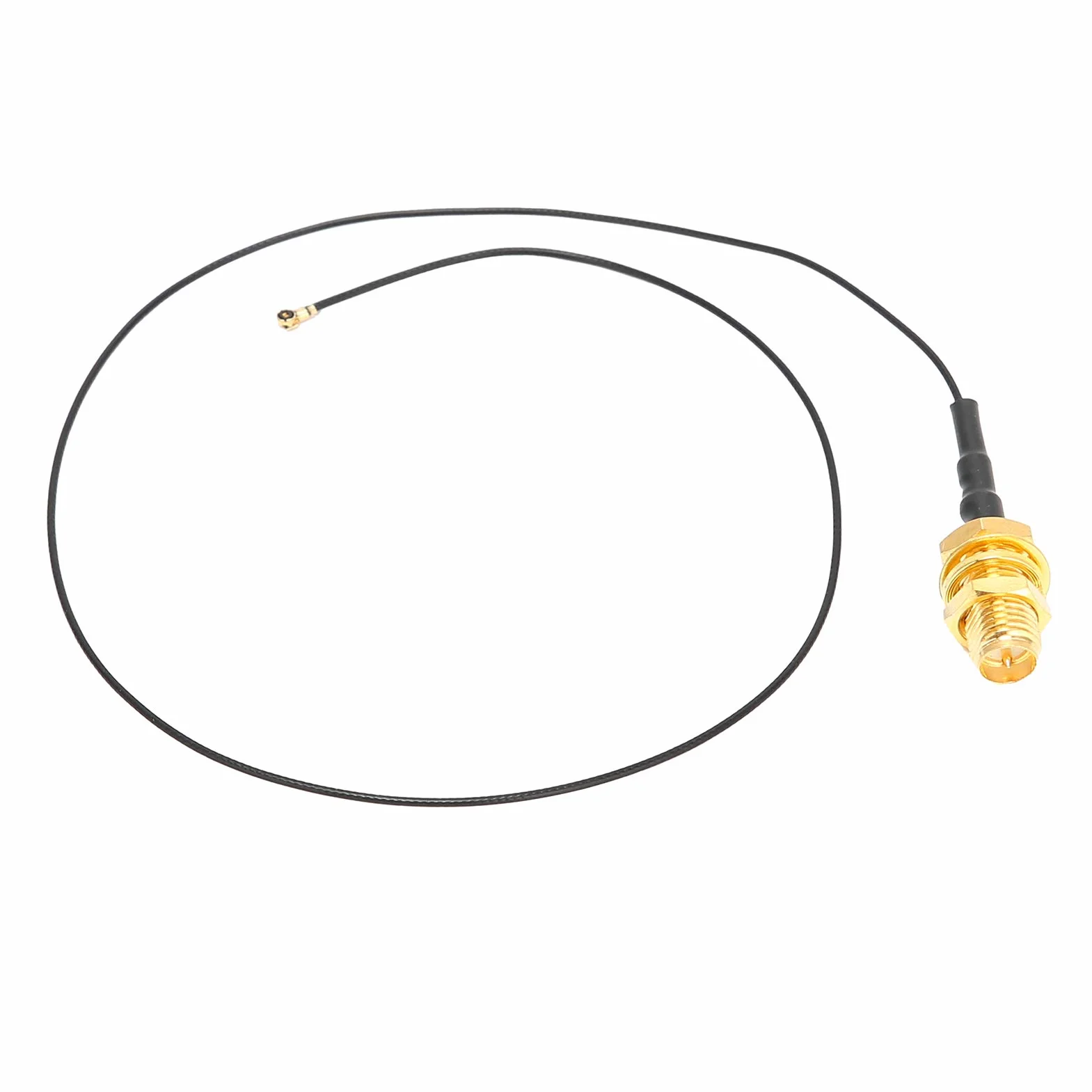 Kabel żeński 4 do RP-SMA, 2 szt. Kabel żeński 4 RP-SMA do Anteny Zewnętrznej M.2 WiFi Bluetooth