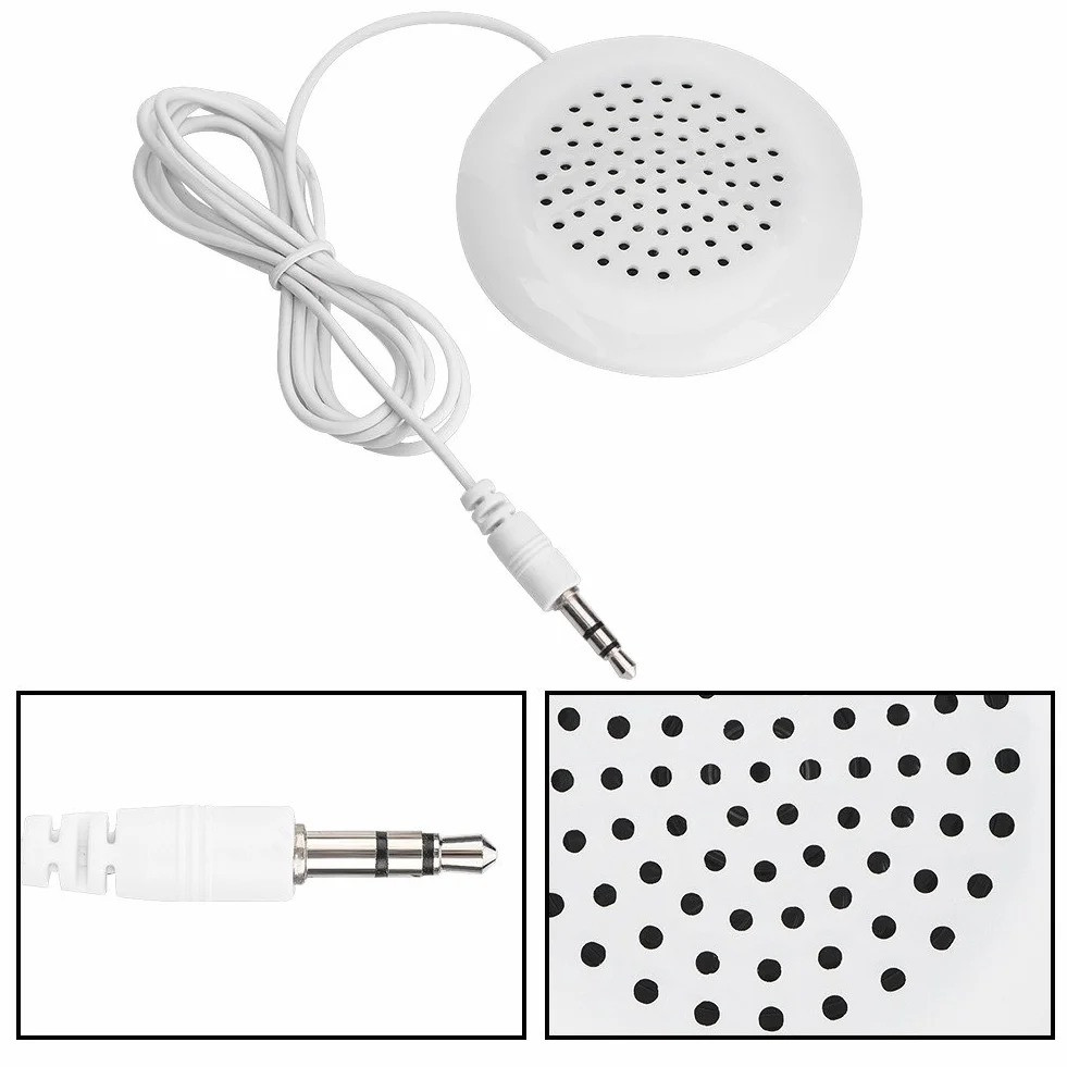 Nowy mini głośnik stereo DIY, True HD i unikalny miękki dźwięk, wtyczka z wejściem audio Aux 3,5 mm, do telefonu MP3 i przenośnej płyty CD