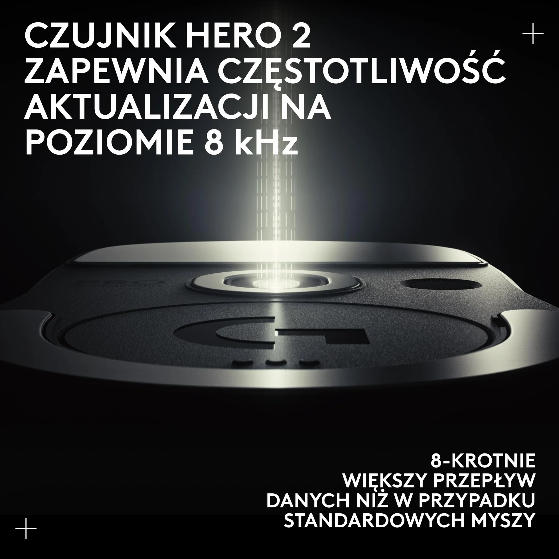 Logitech G PRO X SUPERLIGHT 2, bezprzewodowa mysz do gier, Pro-Grade mysz waga 60 g, Östeuropa Version,5 programowalnymi przyciskami, 44 tys. DPI,częstotliwość raportowania 8 kHz,USB-C, PC/Mac, Czarny