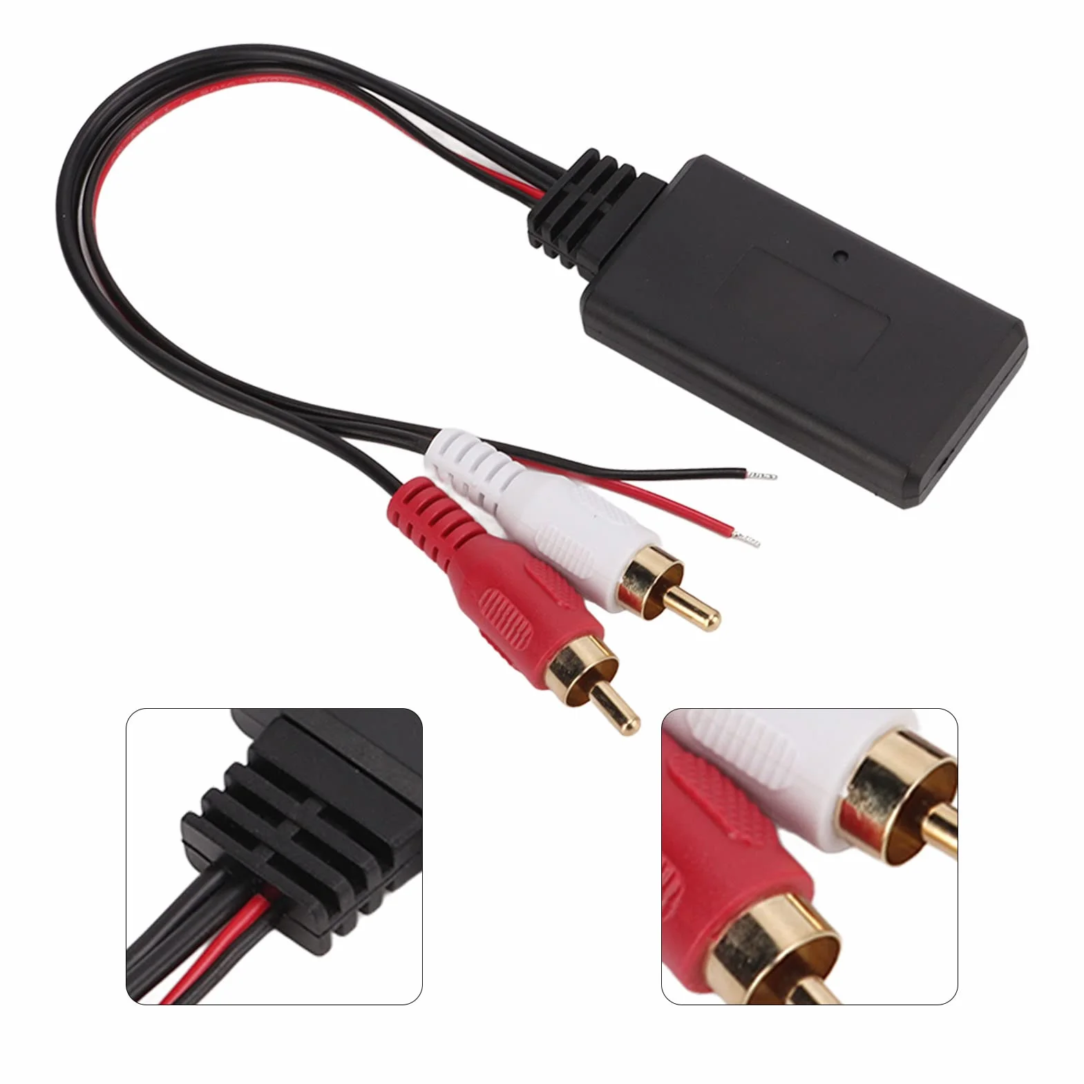 Samochodowy Uniwersalny Bezprzewodowy Moduł Adapter Muzyczny Kabel Audio Aux Samochodowy Moduł Bezprzewodowy Adapter AUX dla Alpine