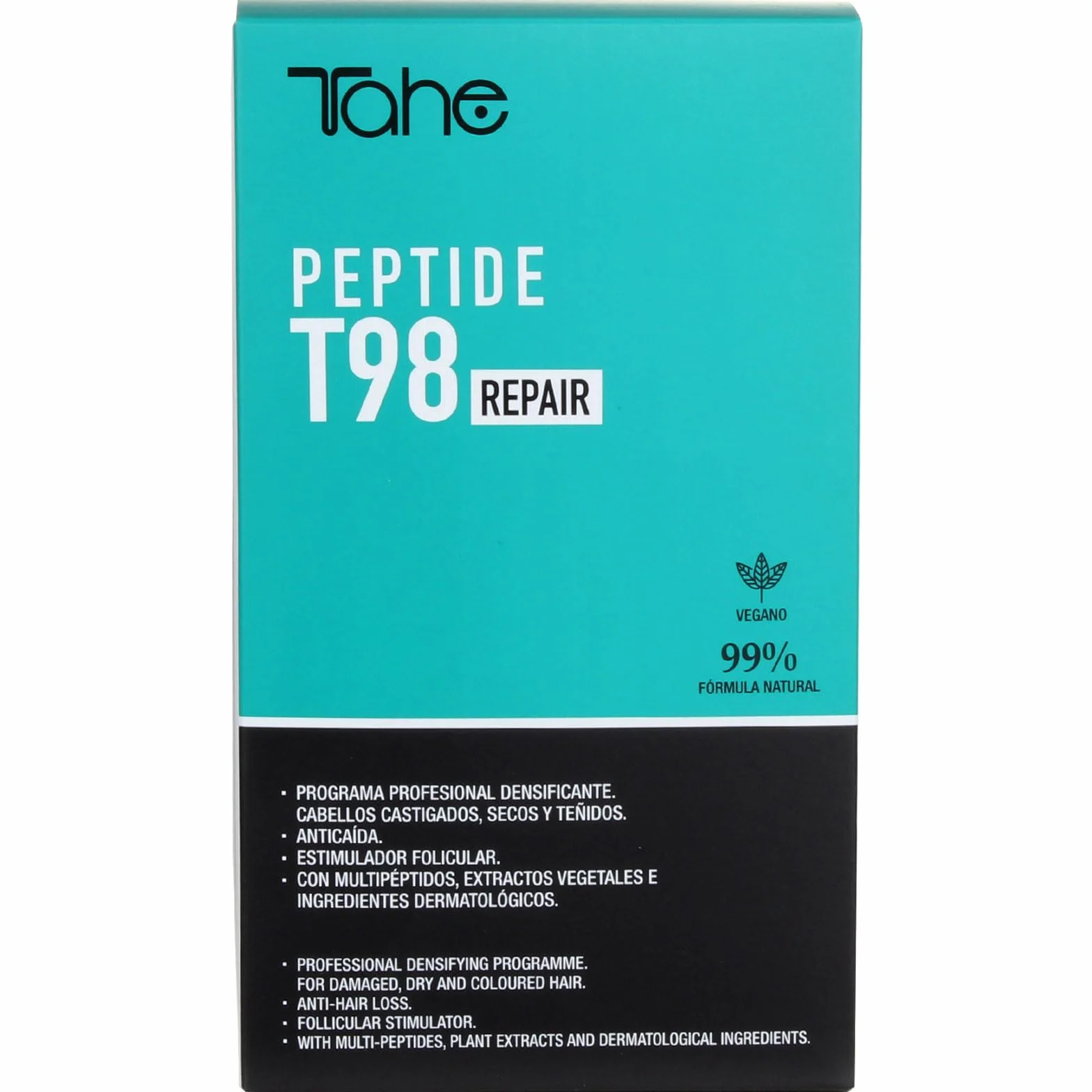 Tahe Zestaw Antifall & Repair Peptide T98: Koncentrat zapobiegający wypadaniu 50 ml + Repair Szampon przeciw wypadaniu 300 ml Peptyd T98
