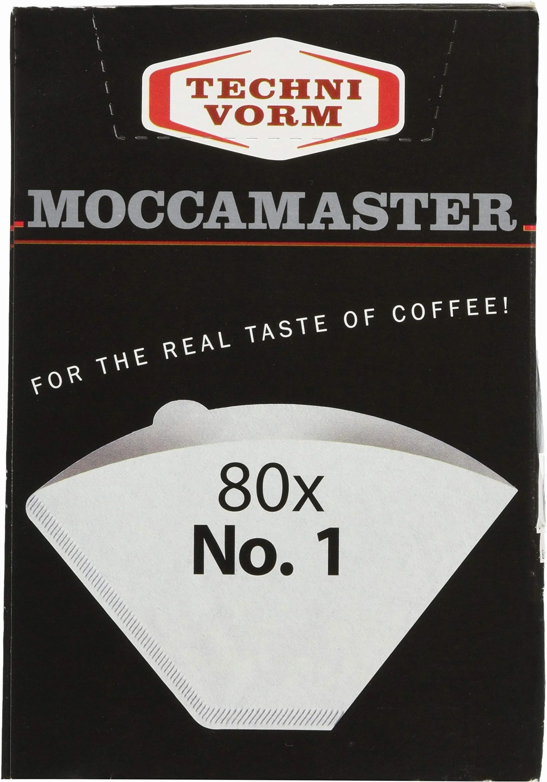 Moccamaster Filtry do Kawy Biały 80 sztuk