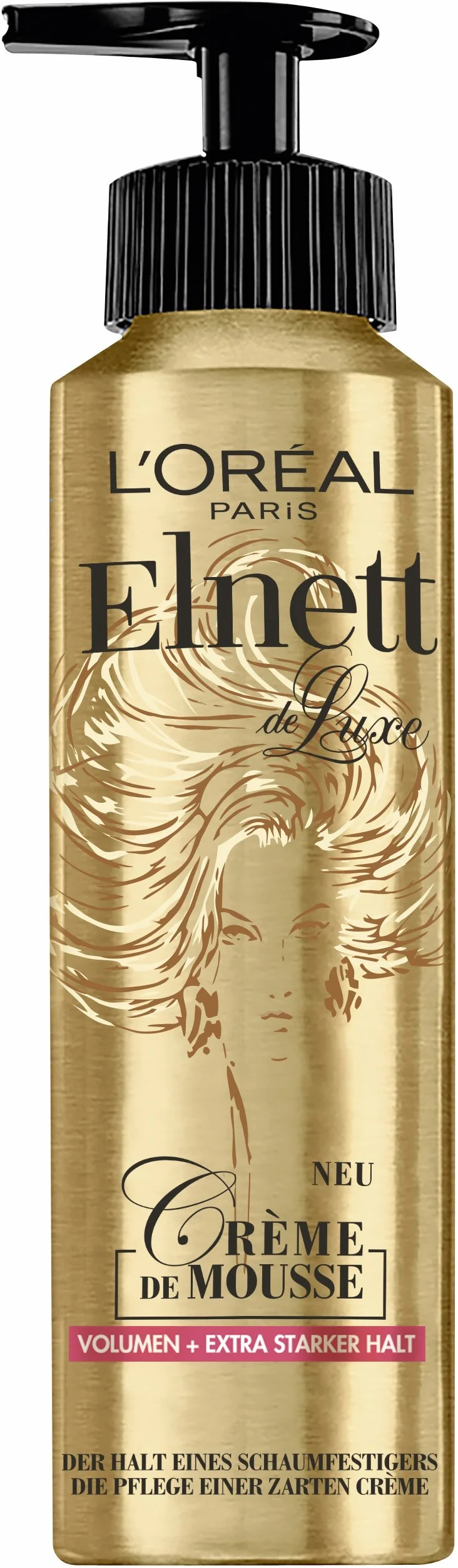 L'Oréal Paris Elnett Crème de Mousse Volume, 3 szt. (3 x 200 ml)