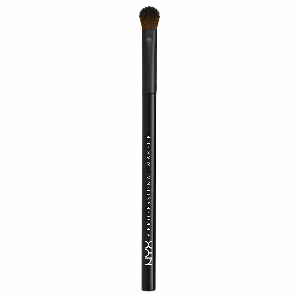 NYX Professional Makeup Pro Brush Shading 13 – pędzel do cieni do powiek, okrągły kształt, gęste włosie, pędzel do makijażu cieni do powiek