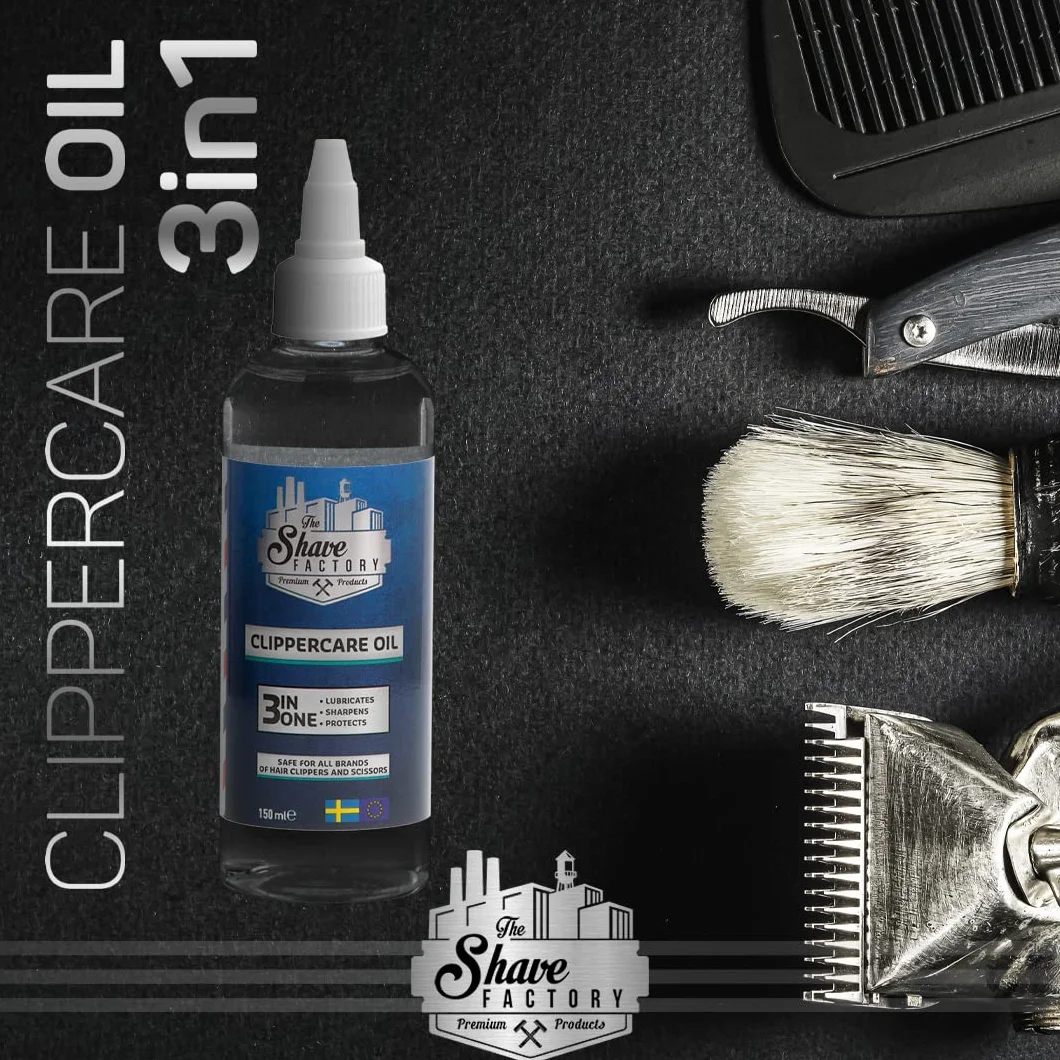 The Shave Factory Clippercare Oil 3w1 olej do ostrzy strzyżenia 150 ml