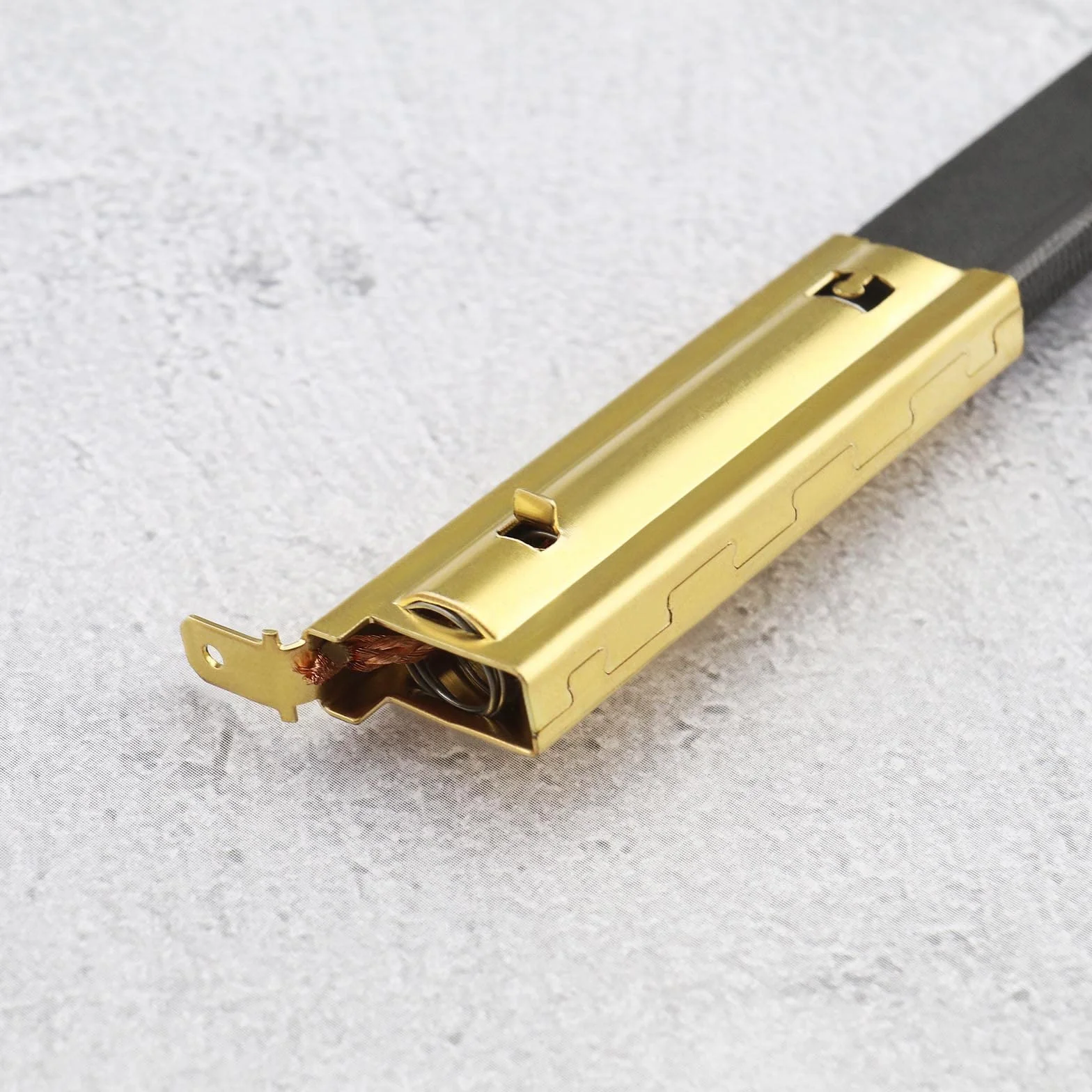 Szczotki węglowe L94MF7 2 pary 5 x 13,5 x 39,6 mm do pralki akcesoria zamienne