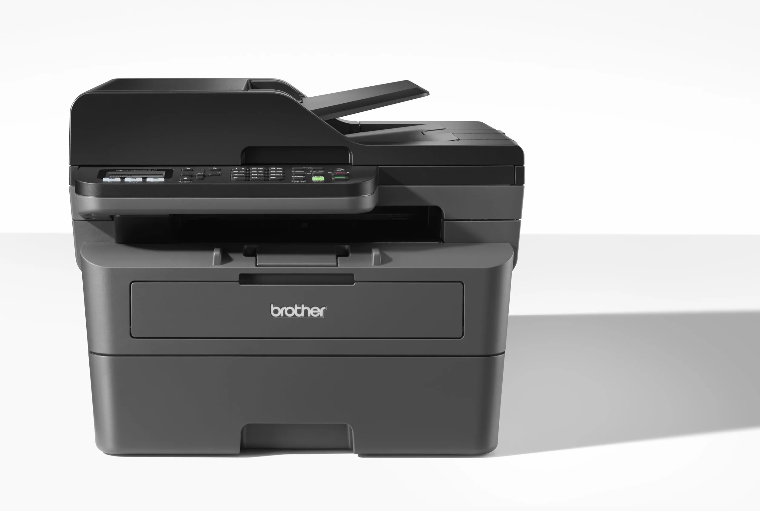 Brother MFCL2800DW, monochromatyczne urządzenie wielofunkcyjne WiFi z faksem, automatyczne drukowanie dwustronne i 50 arkuszy ADF