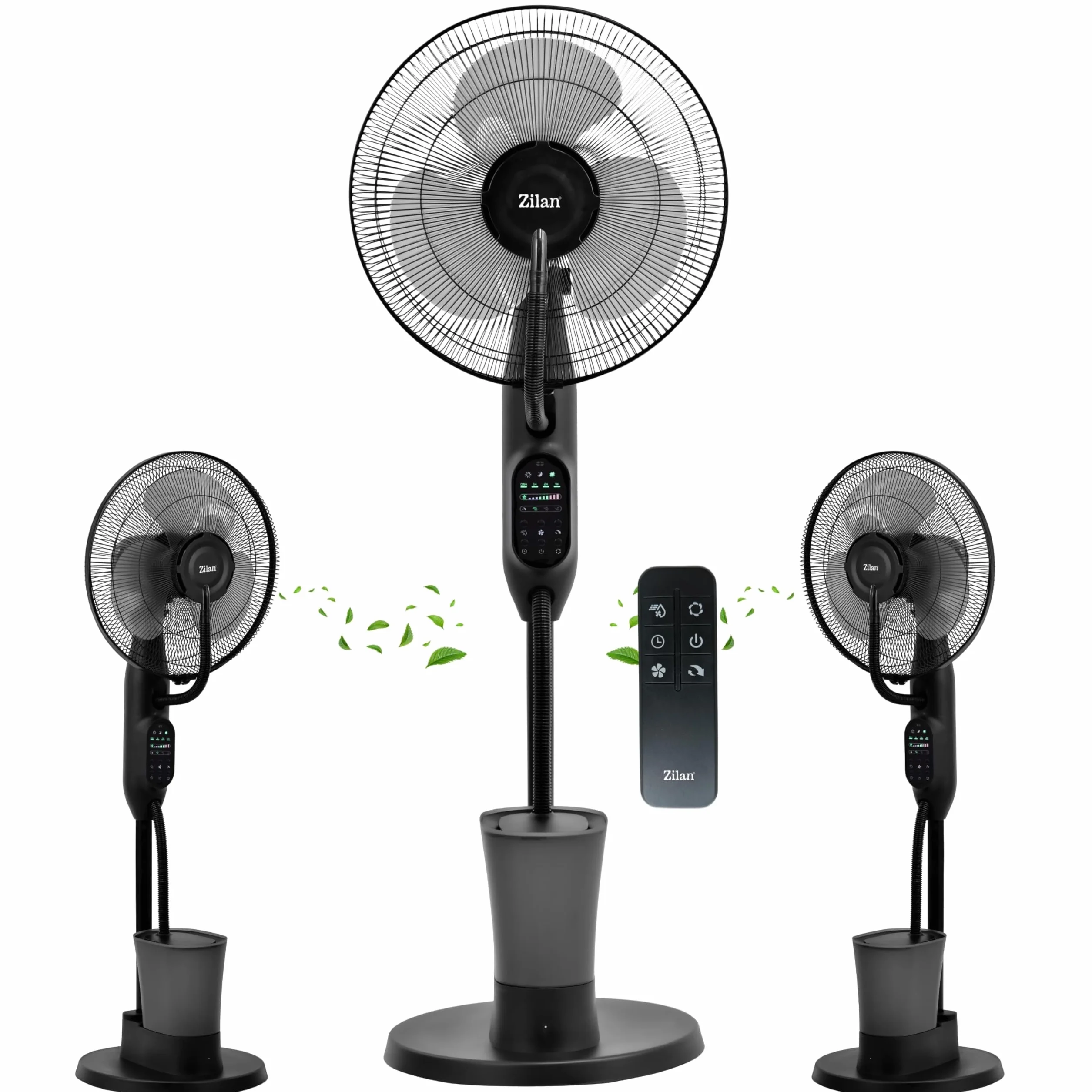 Wentylator stojący 3 w 1 z chłodzeniem wodnym, mobilny klimatyzator bez węża, wentylator wieżowy z pilotem