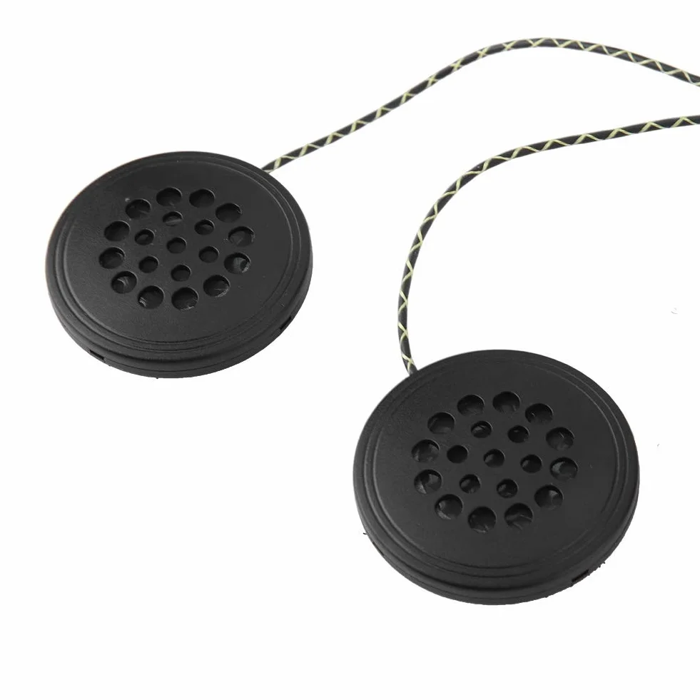 Ejoyous Zestaw słuchawkowy do kasku motocyklowego, słuchawki do kasku, głośniki do kasku motocyklowego, zestaw słuchawkowy z wtyczką 3,5 mm, długość kabla 1,2 m