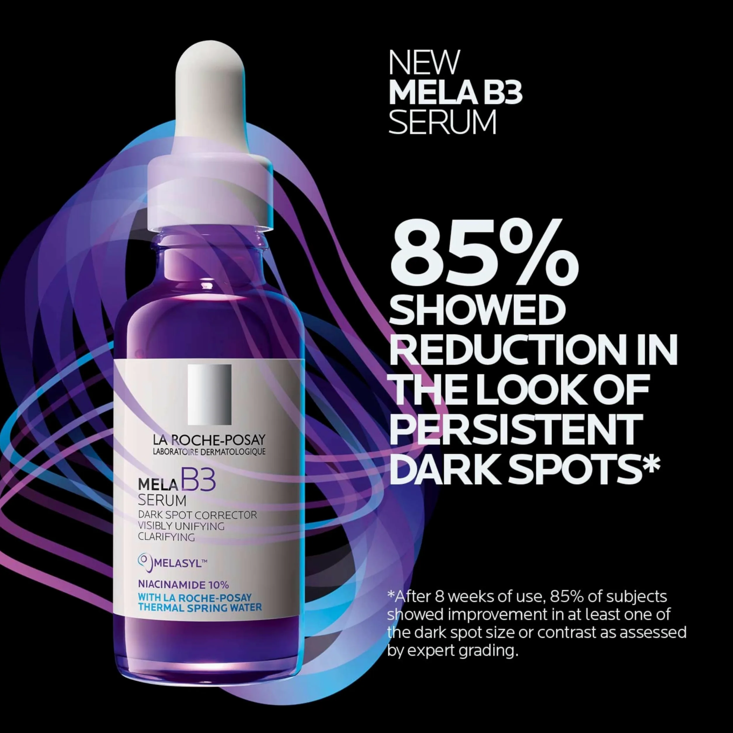 La Roche-Posay Mela B3 serum przeciw plamom pigmentowym, 2 tygodnie przeciw nawrotom, z melasylem i niacynamidem, 50 ml