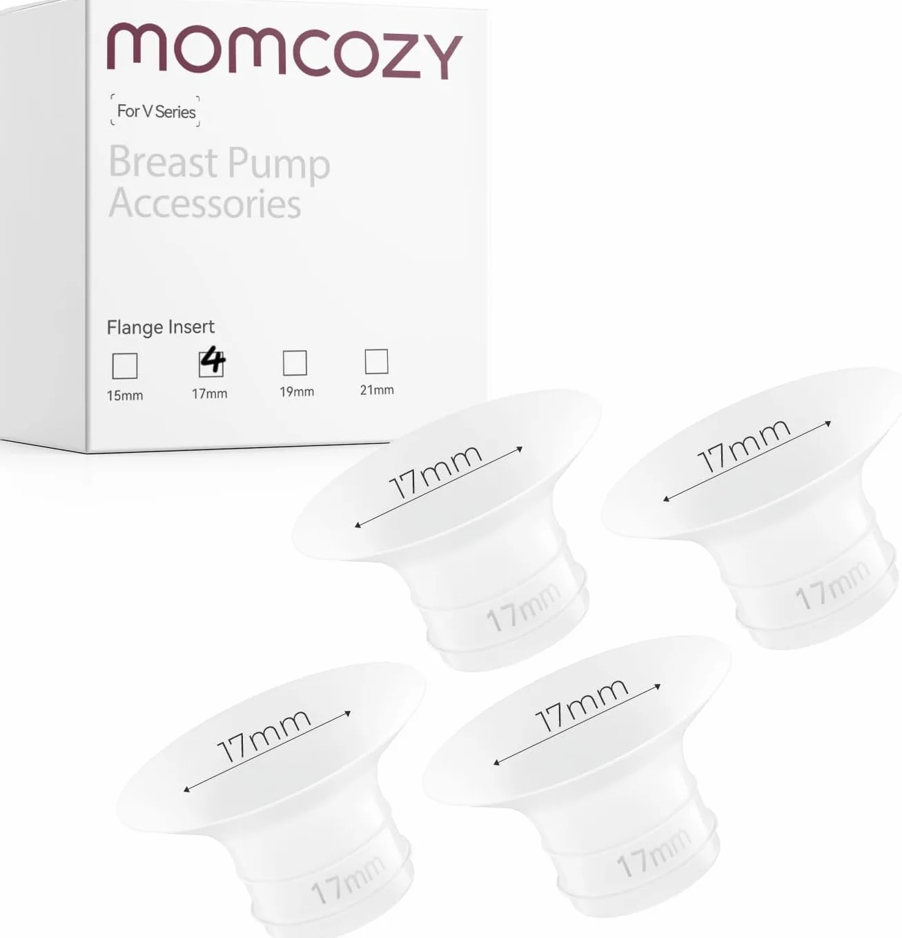 Momcozy Kołnierz 17 mm – pasuje do V1/V2 Pro, 4 sztuki