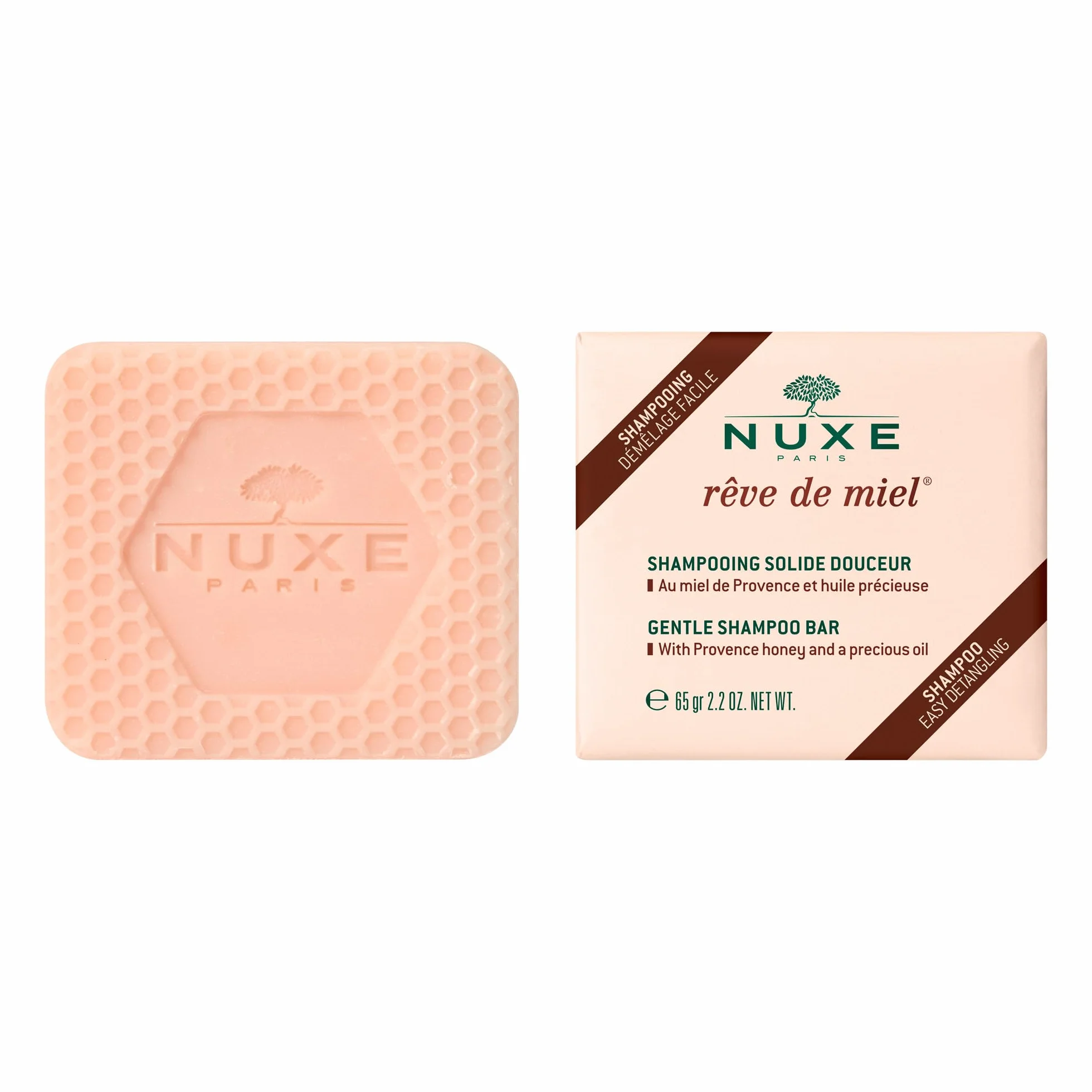 Nuxe Dream De Miel® Solid Soft Shampoo 65 Gr Unisex