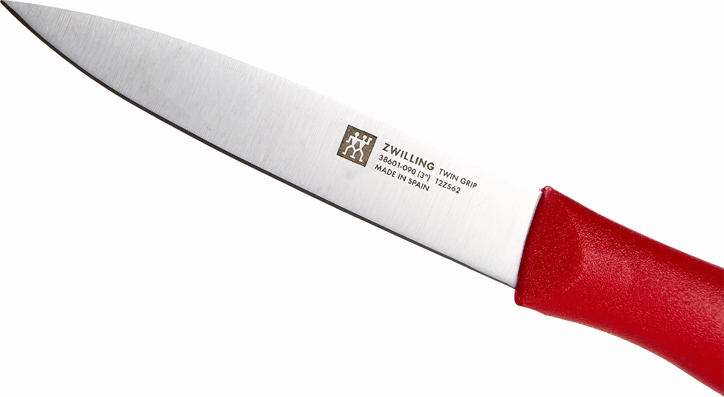 Zwilling Twin Grip nóż do szpikowania 9 cm, czerwony