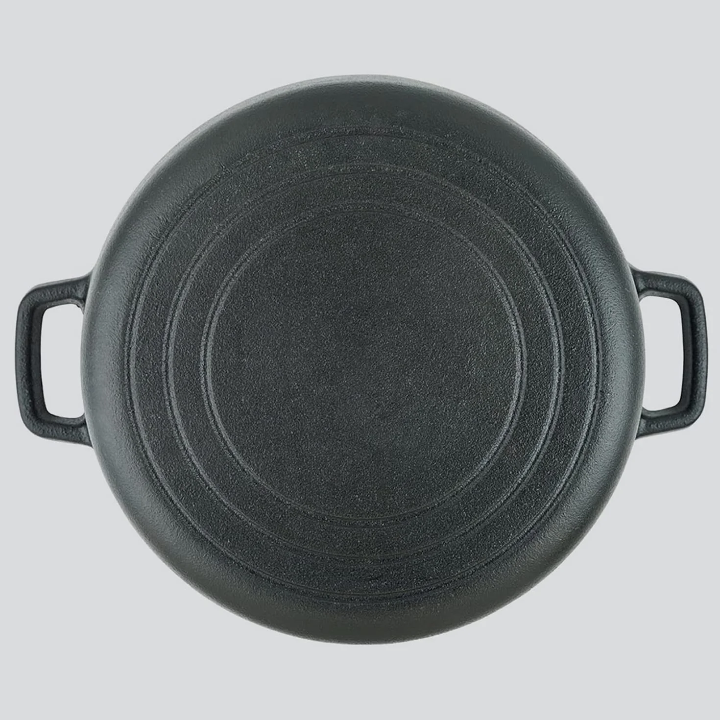 Chefarone Garnek Żeliwny 26 cm 4,6 l z Koszykiem do Wyrastania i Szpatułką