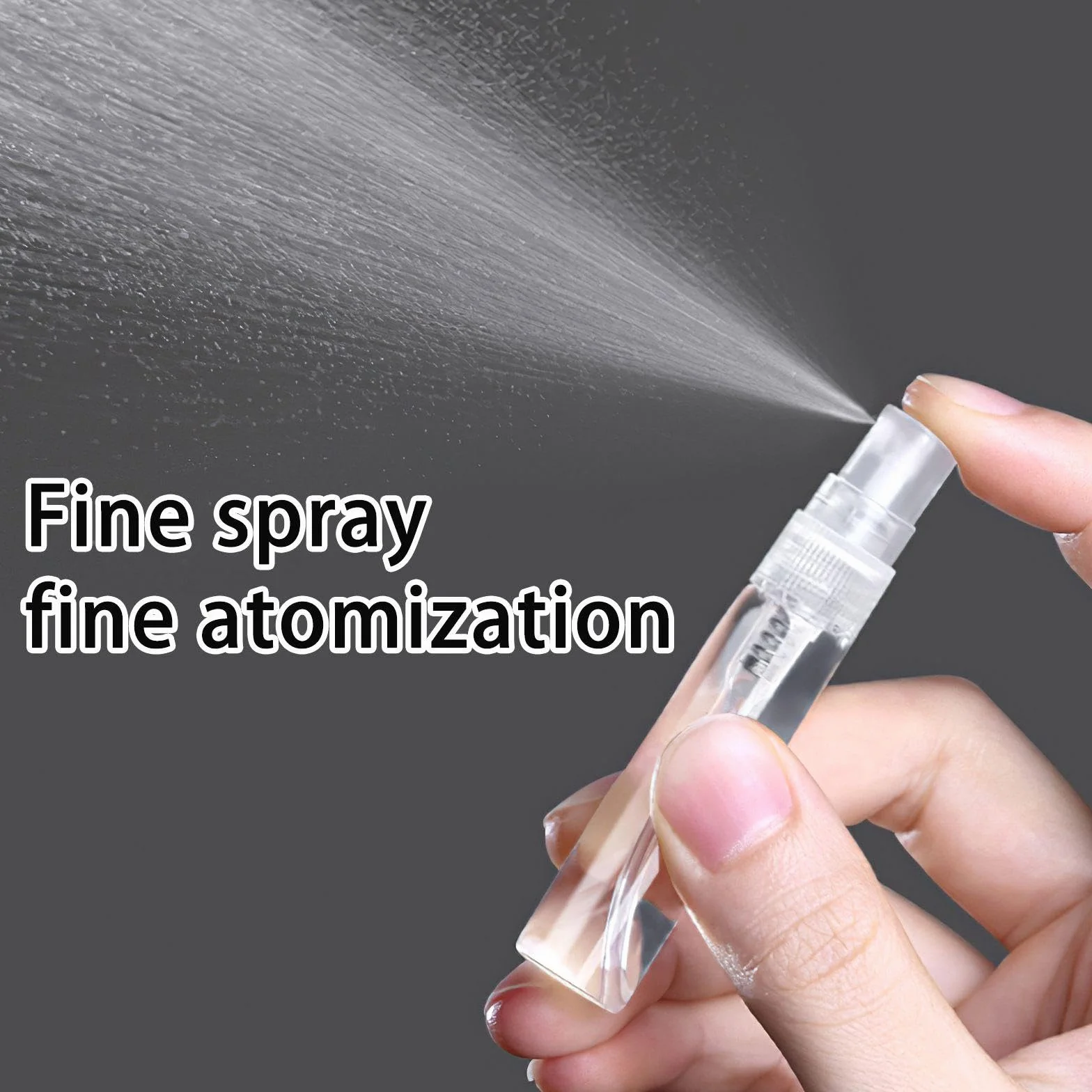 40 sztuk mini butelek z rozpylaczem, przezroczyste plastikowe butelki z dozownikiem, 2 ml małe butelki na perfumy, butelki z rozpylaczem wielokrotnego użytku, praktyczne butelki z dozownikiem
