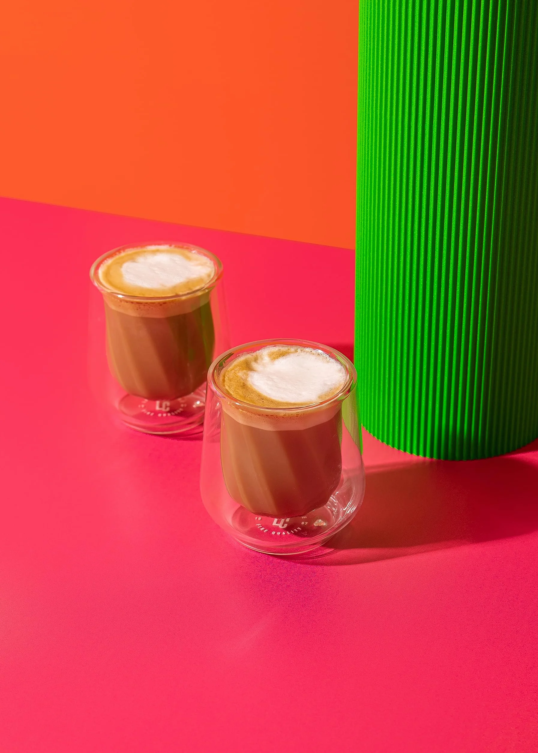 La Cafetière Siena 2-częściowy zestaw szklanek Cortado z podwójnymi ściankami 135 ml