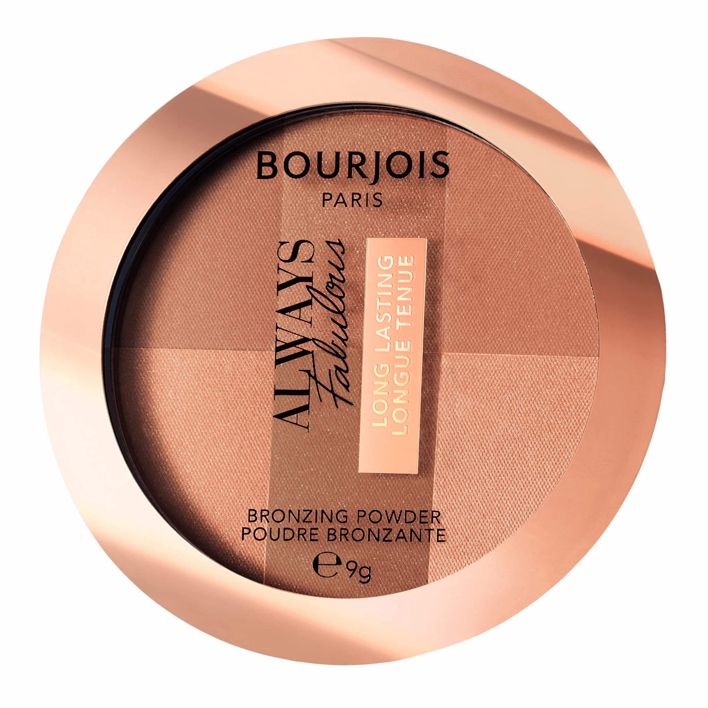 Bourjois Always Fabulous Bronzer, 002 Dark, 9 g