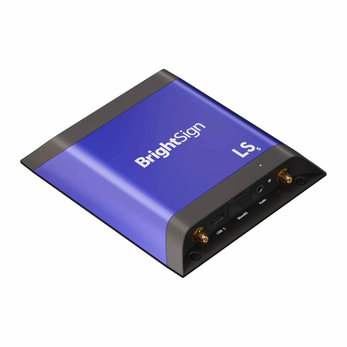 Brightsign LS425 H.265, Full HD i wideo 4k, HTML5, grafika i dźwięk cyfrowy, wyjście HDMI, idealne do zapętlania wideo, prostych widżetów HTML5 i animacji oraz wrażeń z pojedynczego ekranu dotykowego