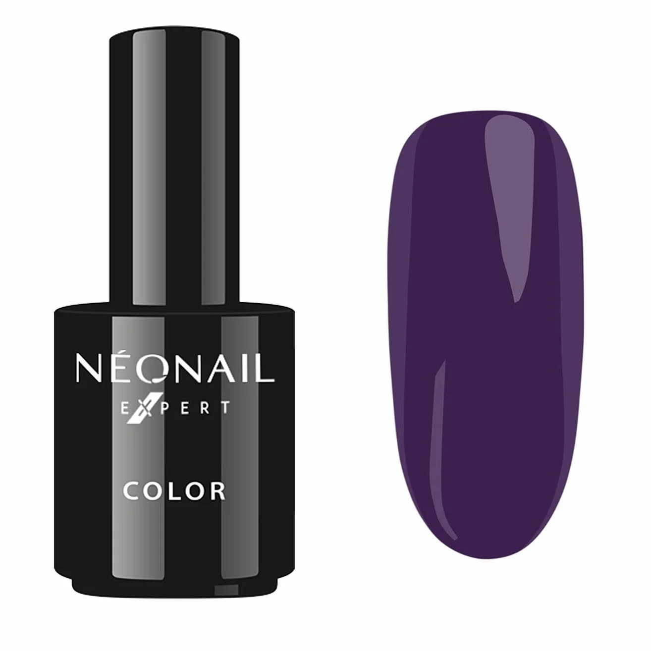 NEONAIL EXPERT Lakier hybrydowy do paznokci Fioletowy No risk, No story 15 ml UV LED