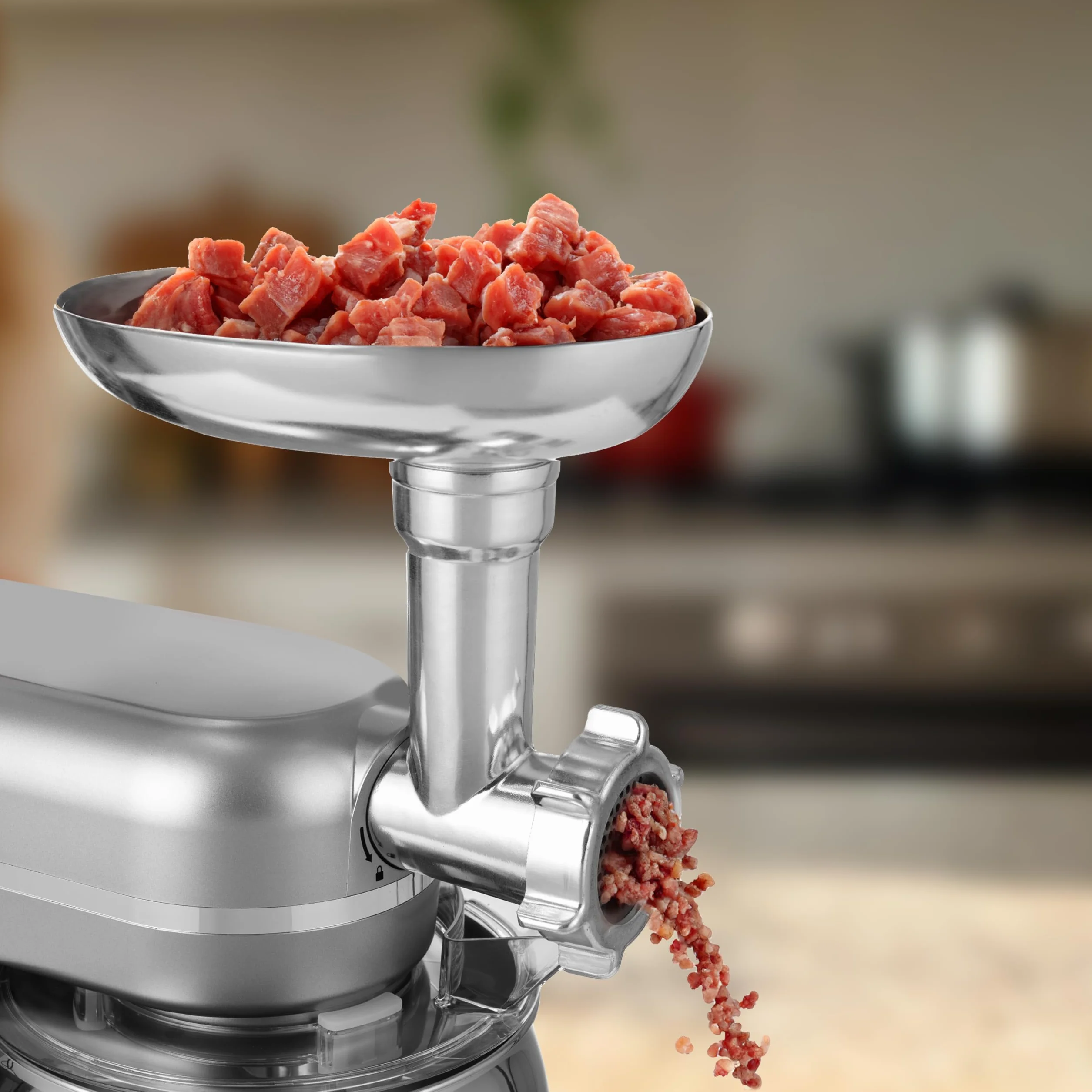 Lehmann LHOPM-1305A-S Robot kuchenny planetarny 5L stal nierdzewna 3000W 6 prędkości blender maszynka do mięsa