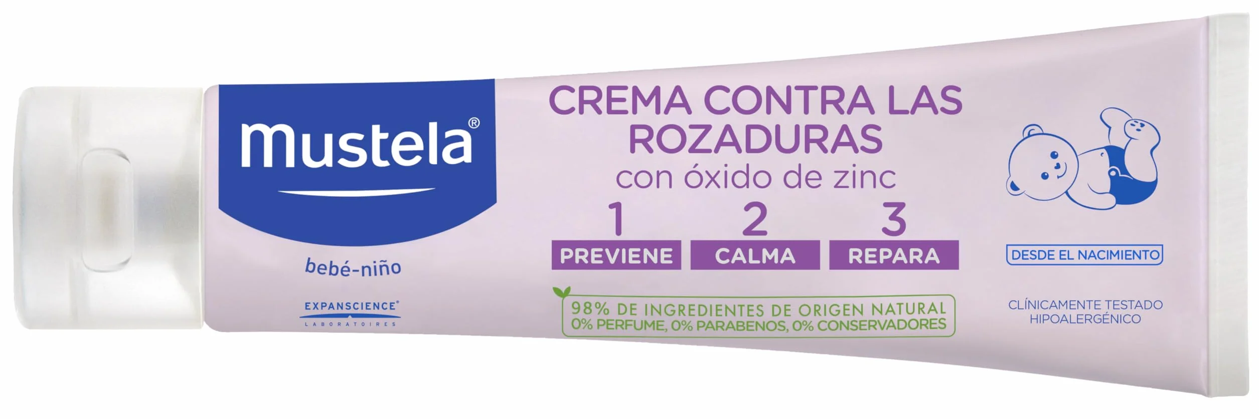 Mustela Bebe 1-2-3 Krem Przeciw Odparzeniom, 150 ml