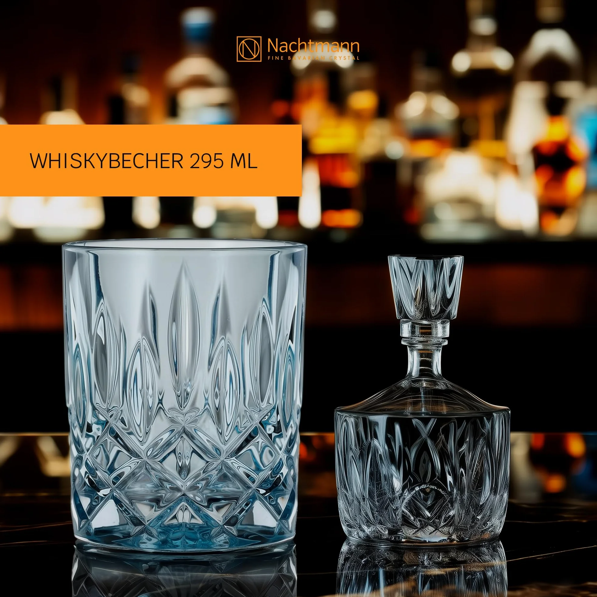 Spiegelau & Nachtmann 2-częściowy zestaw szklanek do whisky, niebieskie szklanki do whisky, szkło kryształowe, 295 ml, Aqua, Noblesse Fresh, 104239, przezroczyste, niebieskie