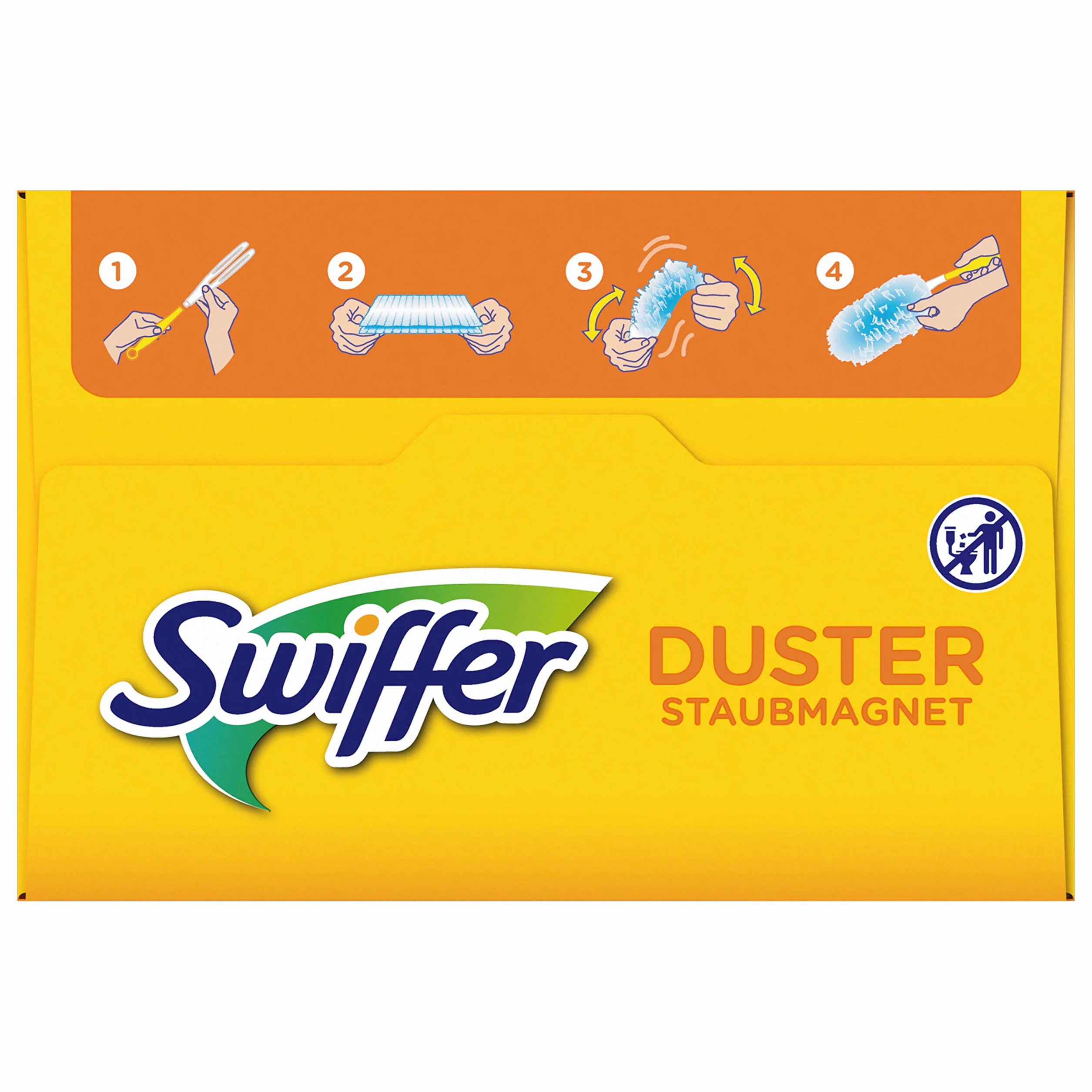 Swiffer Duster Miotełka do Ścierania Kurzu z Uchwytem, 7 Wkładów