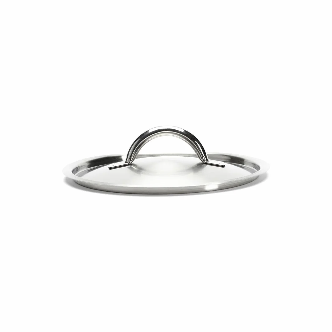 Pokrywa z satynowanej stali nierdzewnej 18 cm de Buyer 3509.18