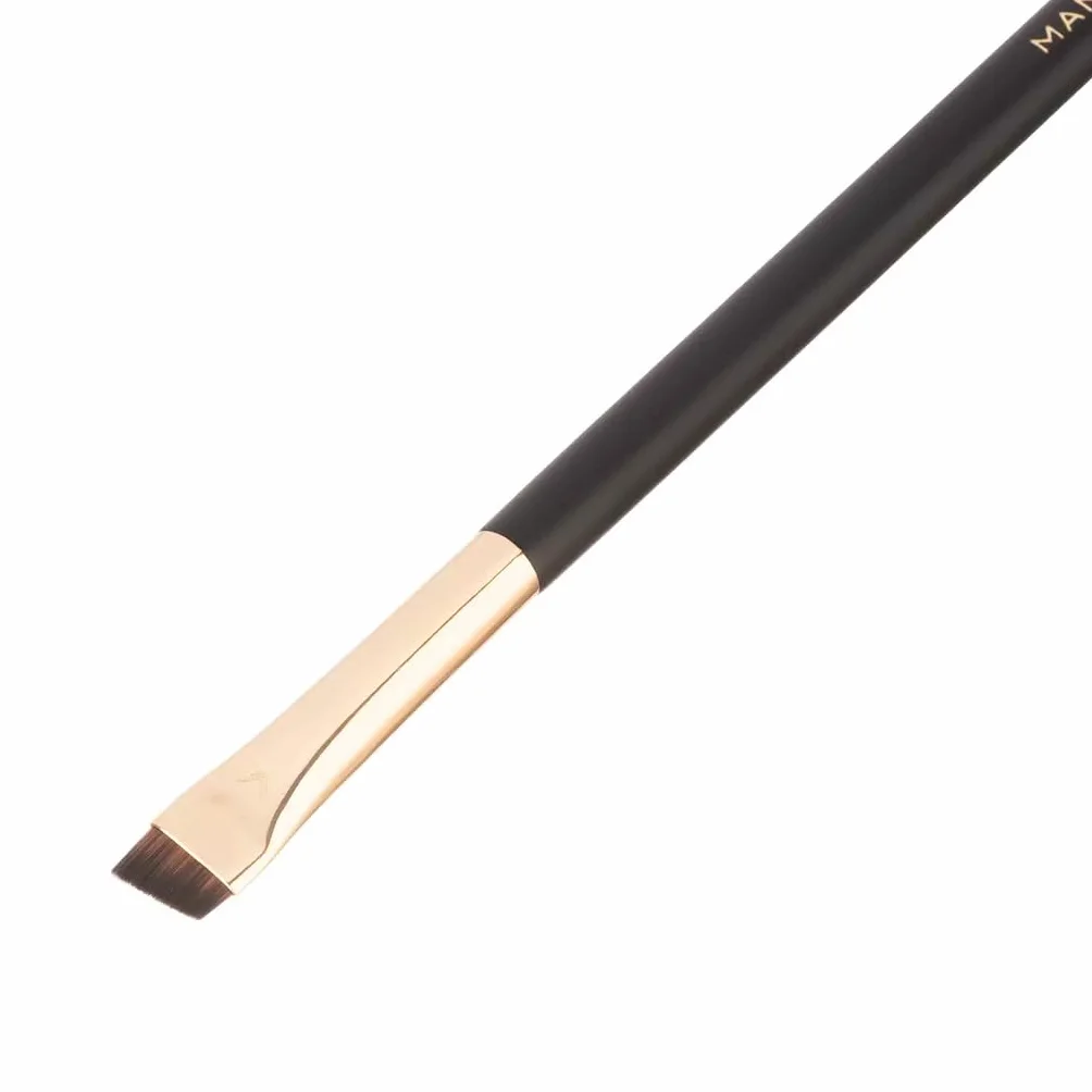 MB-18 Skośny pędzel do brwi i eyelinera Many Beauty – profesjonalny pędzelek z włosia syntetycznego, precyzyjny aplikator do makijażu oczu, idealny do żelowych eyelinerów, pomad i cieni