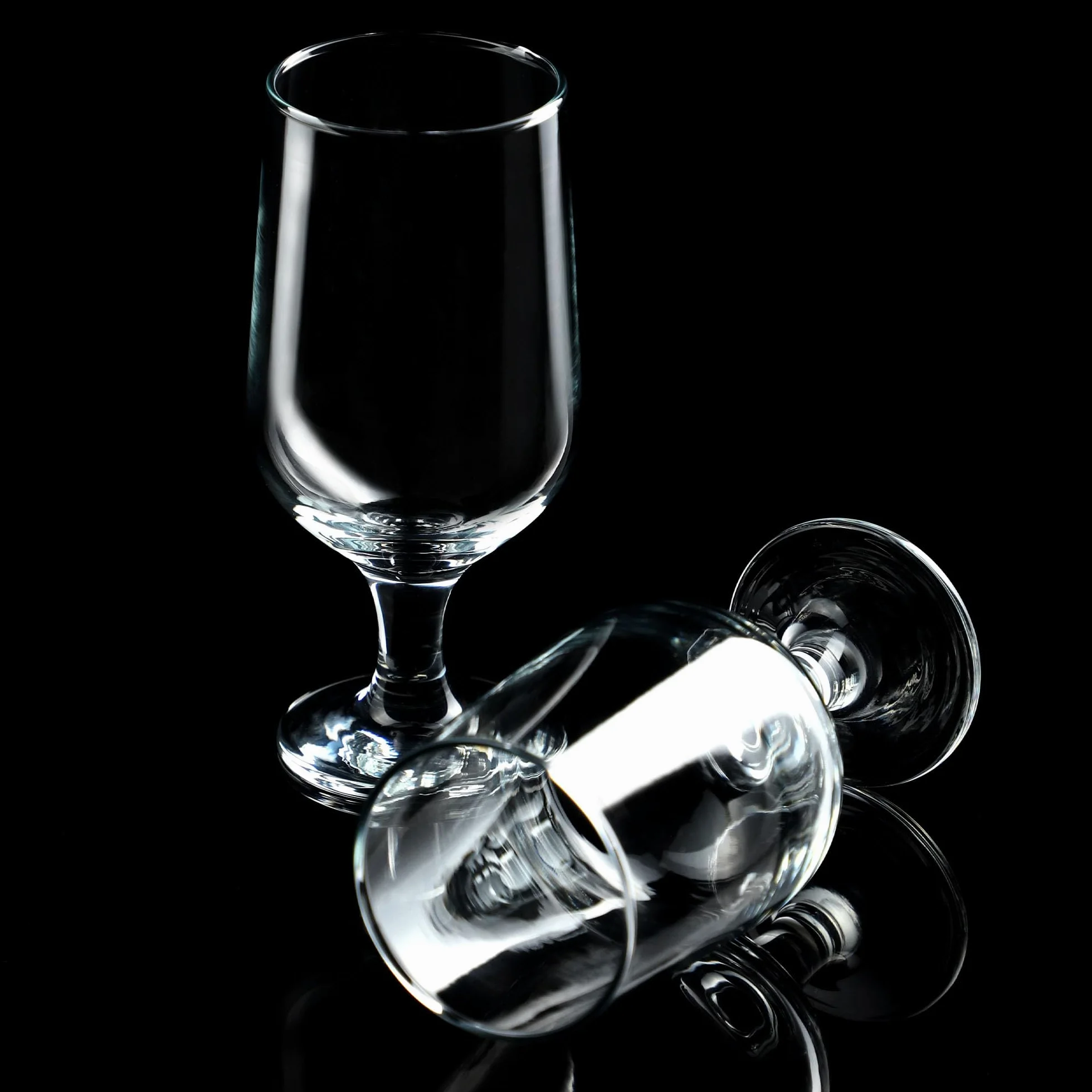 KADAX Zestaw 6 szt. Pokale do piwa 385 ml, szkło tulipany