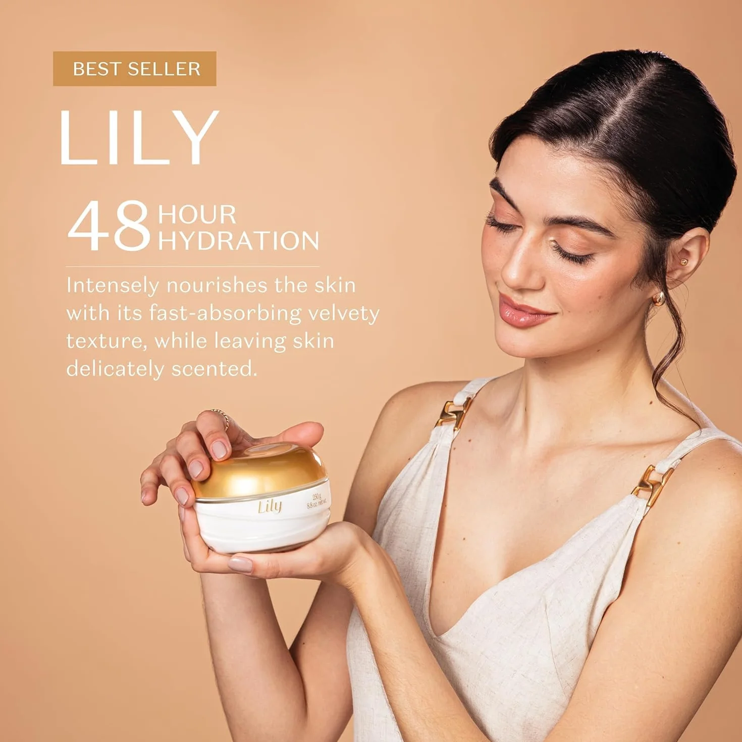 O Boticário Lily Zestaw Prezentowy Perfumy i Pielęgnacja Skóry z 3 Produktami | Krem Nawilżający Ciało, Perfumowany Olejek Do Ciała i Woda perfumowana
