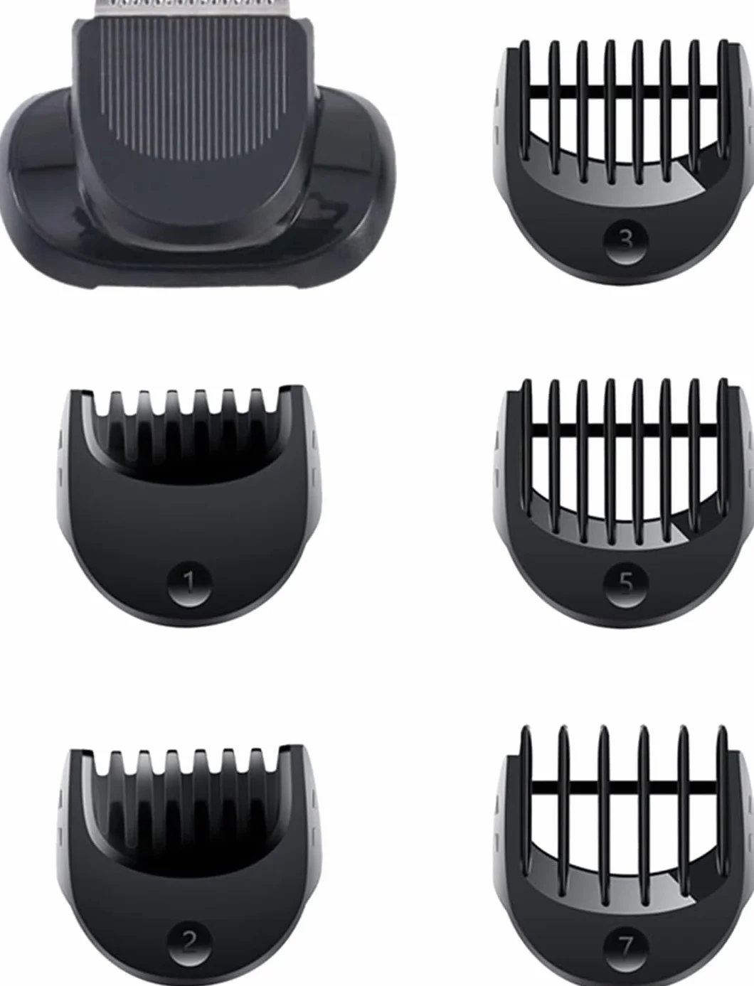 Flylin 6 końcówek do golarki Braun Series, BT32, z elektryczną golarką, nasadka trymera do brody z 5-częściową prowadnicą (1/2/3/5/7 mm)