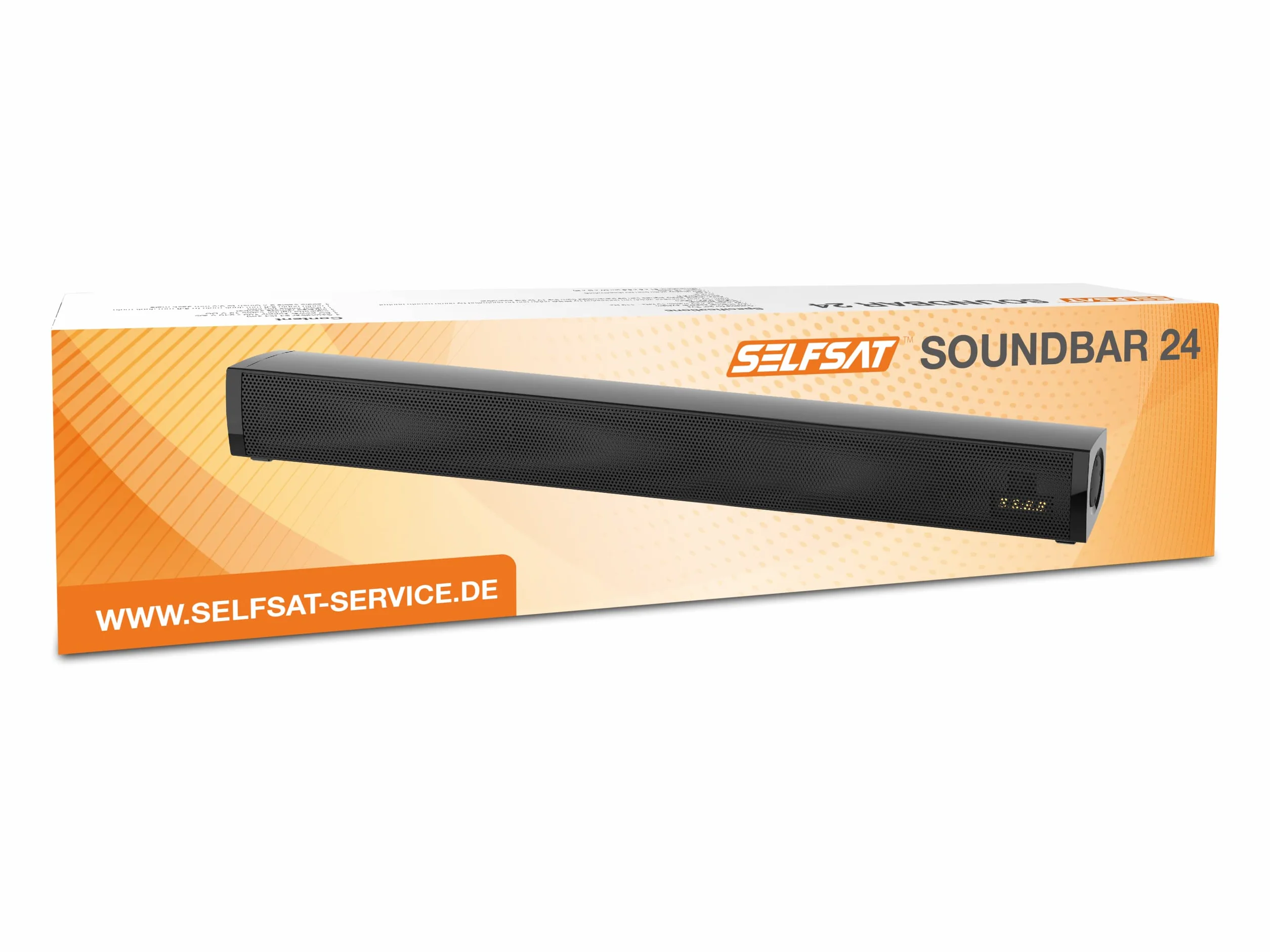 SELFSAT Soundbar 24 (soundbar 12 V pasuje do telewizorów 24") Bluetooth, czarny