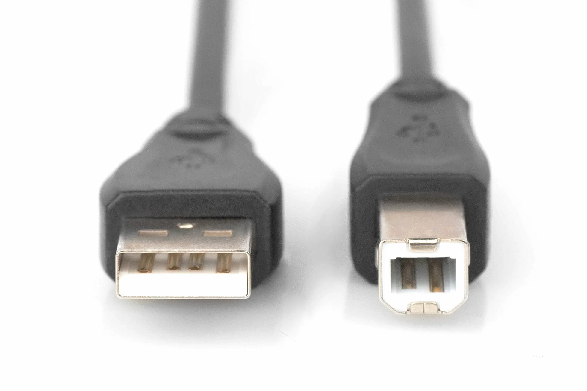 DIGITUS Kabel połączeniowy USB 2.0-1 m - USB A (m) do USB B (m) - 480 Mbit/s - kabel połączeniowy, kabel USB - czarny