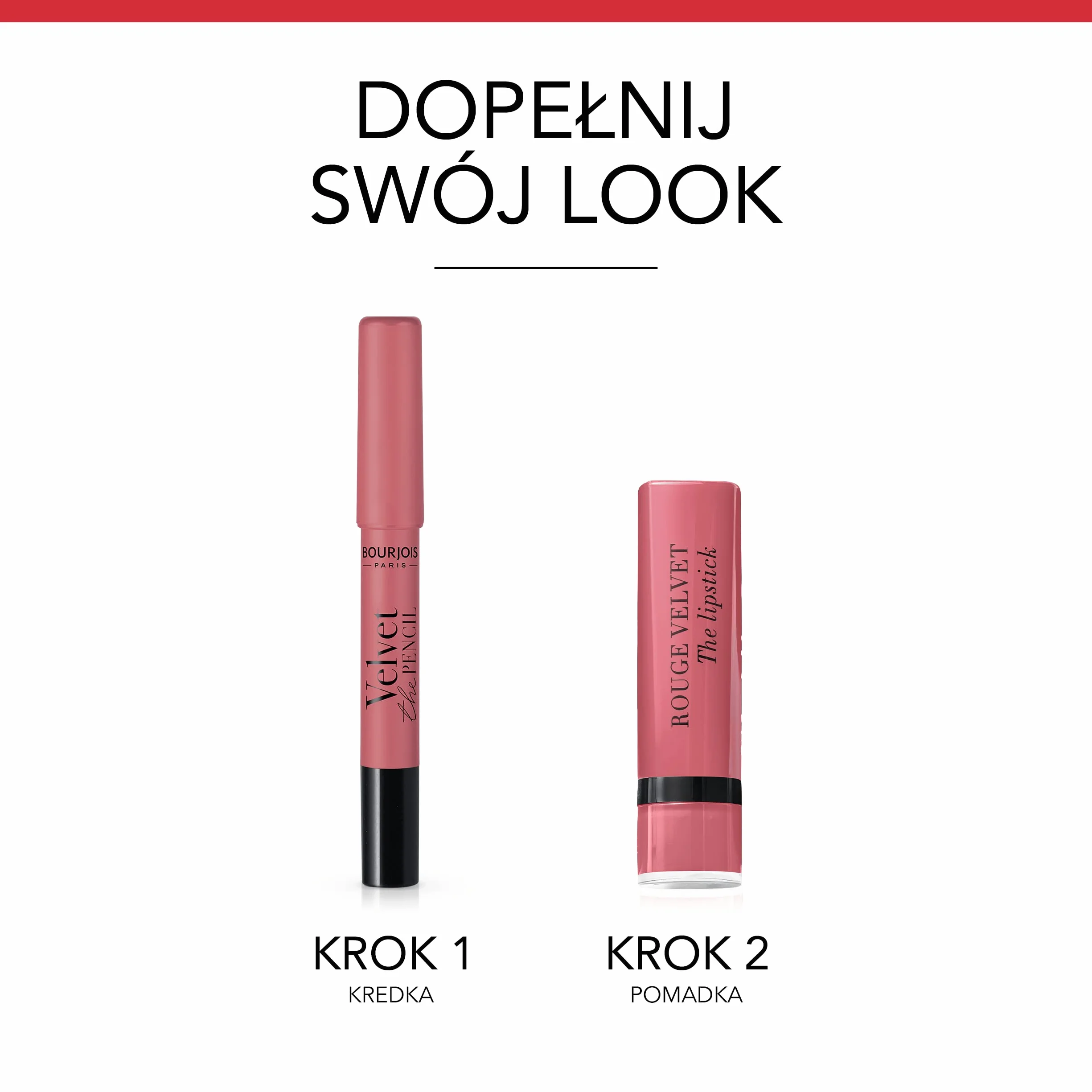 Bourjois Rouge Velvet The Lipstick trwała szminka matowa nr 02 Flamin' Rose