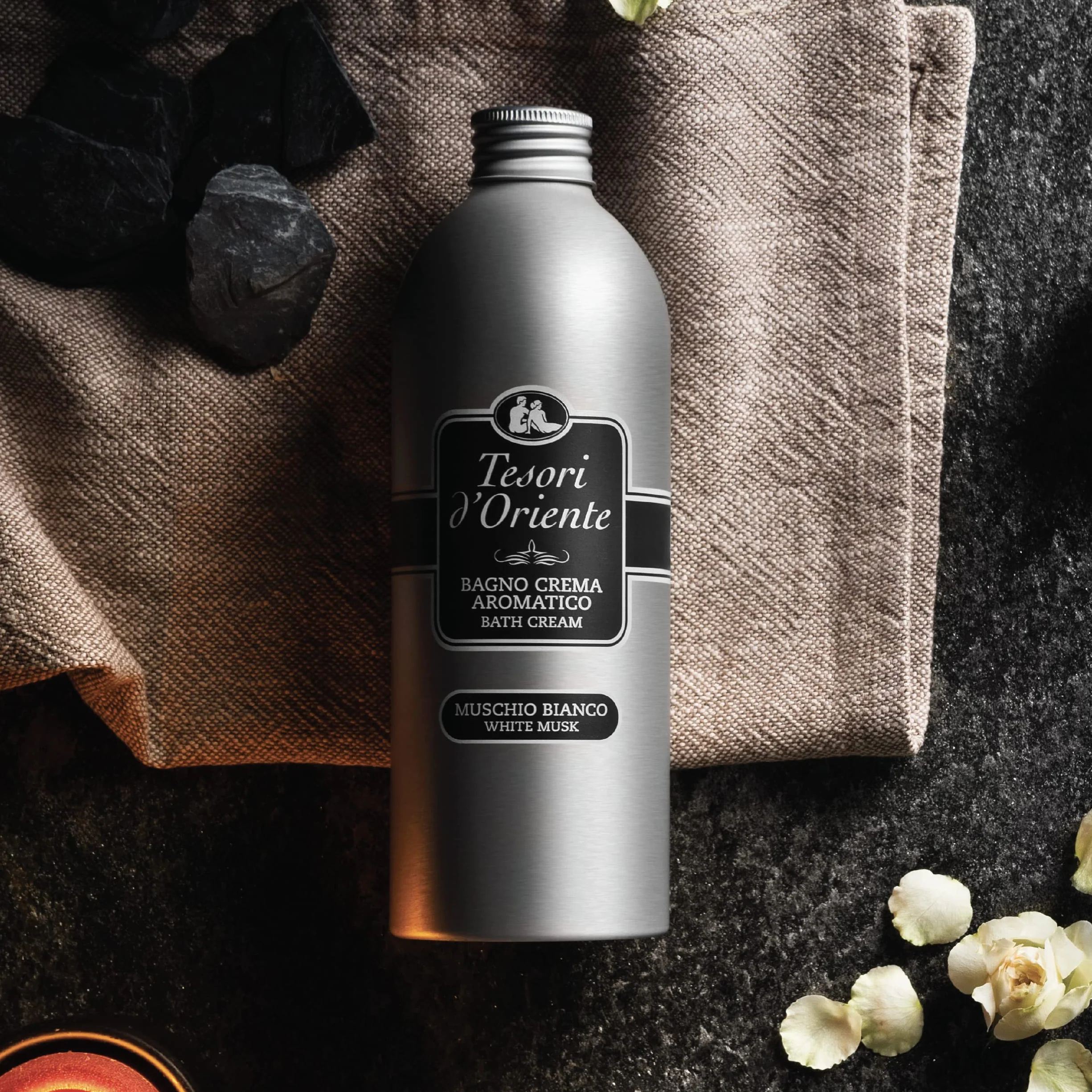 Tesori d'Oriente płyn do kąpieli MUSCHIO BIANCO BIAŁE PIŻMO, 500ml
