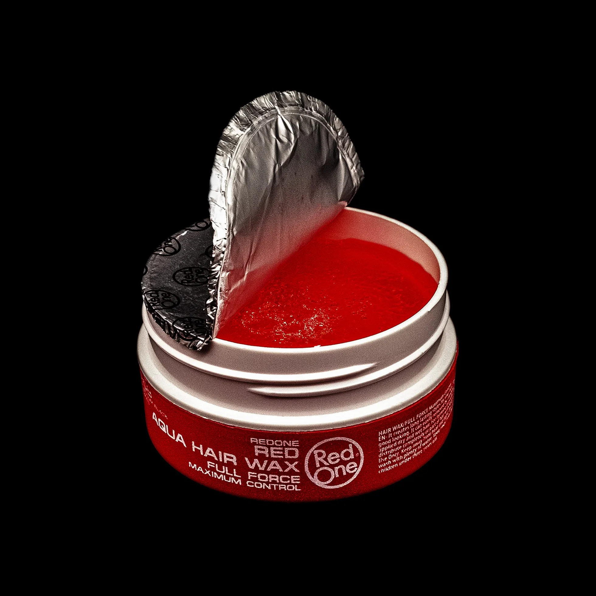 RedOne Czerwony Wosk Wodny do Stylizacji 150 ml | Kontrola krawędzi | Ultratrwały | Wosk do włosów dla mężczyzn i kobiet | Truskawkowy zapach | Maksymalna kontrola | Zestaw 6 szt