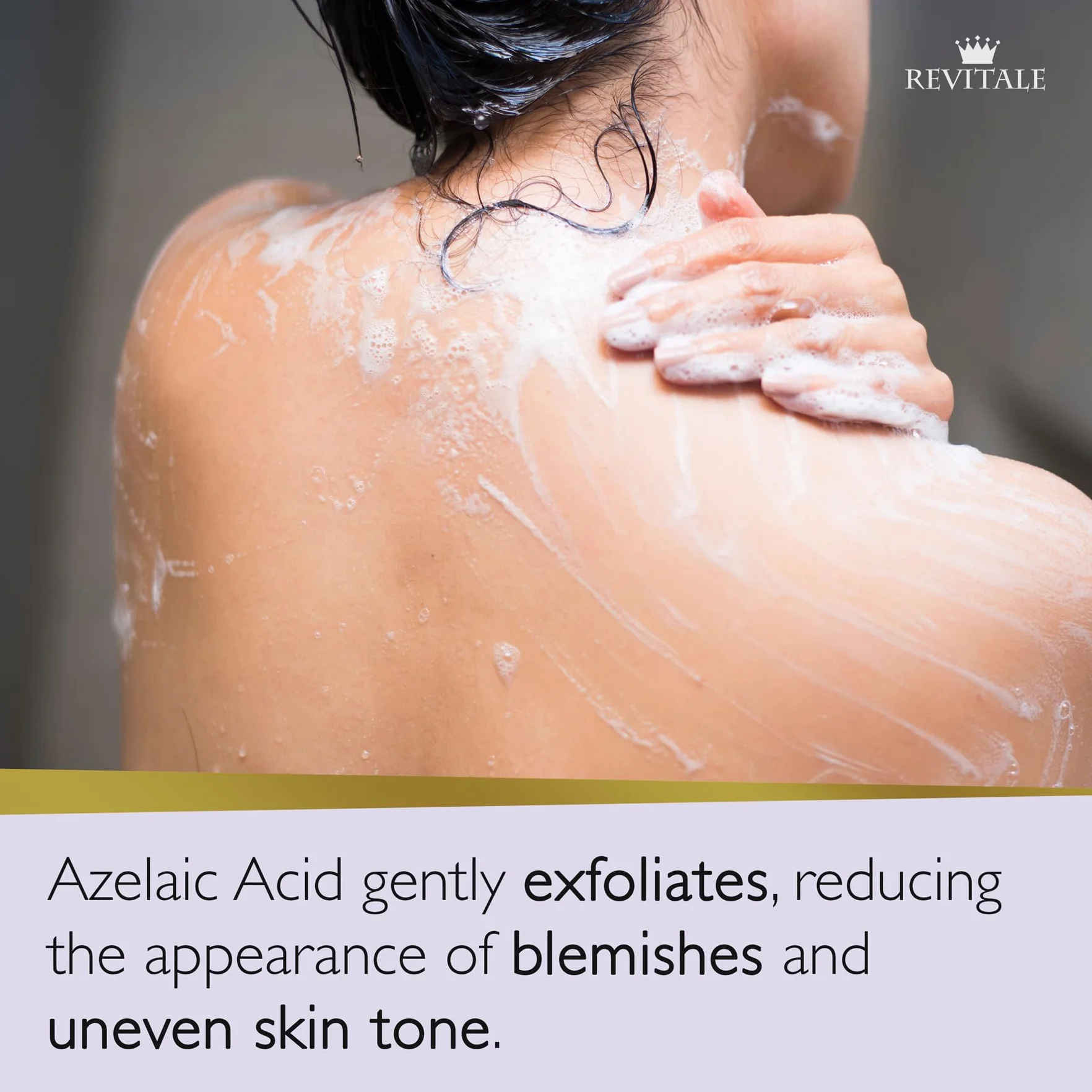 Revitale Advanced Azelaic Acid & Niacinamide Soap – Kojąca kostka oczyszczająca dla gładkiej, zrównoważonej i chronionej skóry