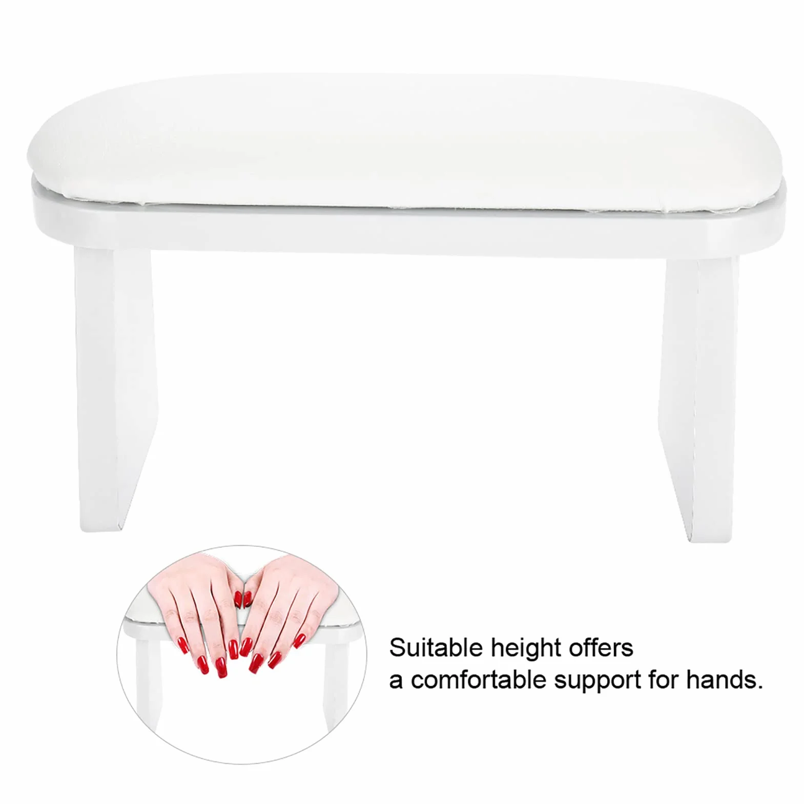 Podłokietnik do paznokci Nail Art Manicure, poduszka pod dłoń, poduszka pod dłoń, poduszka pod dłoń, poduszka z mikrofibry, podkładka pod dłonie, poduszka do manicure resztek salonów kosmetycznych