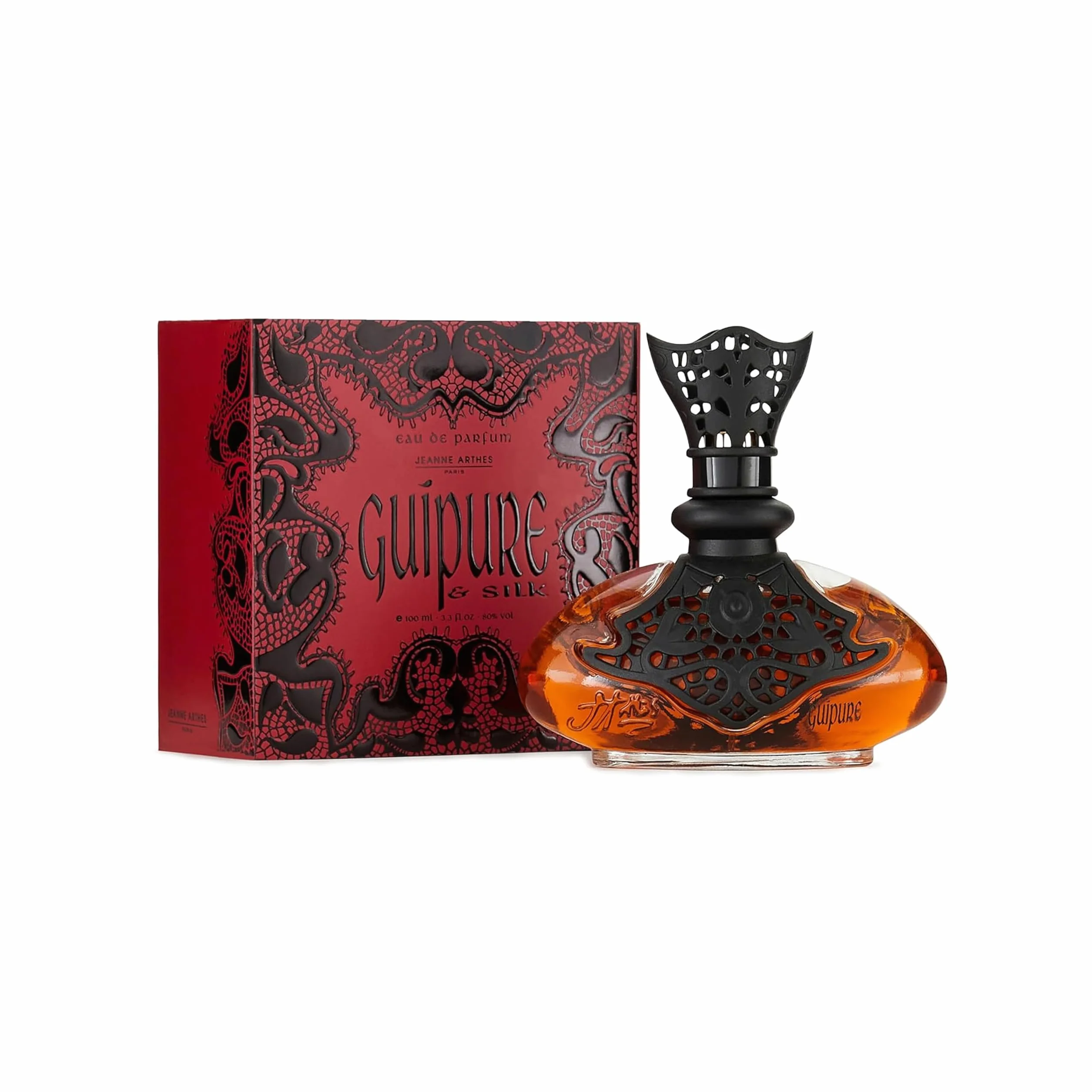 JEANNE ARTHES - Perfumy damskie z gipiury jedwabnej - Woda perfumowana - Butelka z rozpylaczem 100 ml - Wyprodukowano we Francji À Grasse