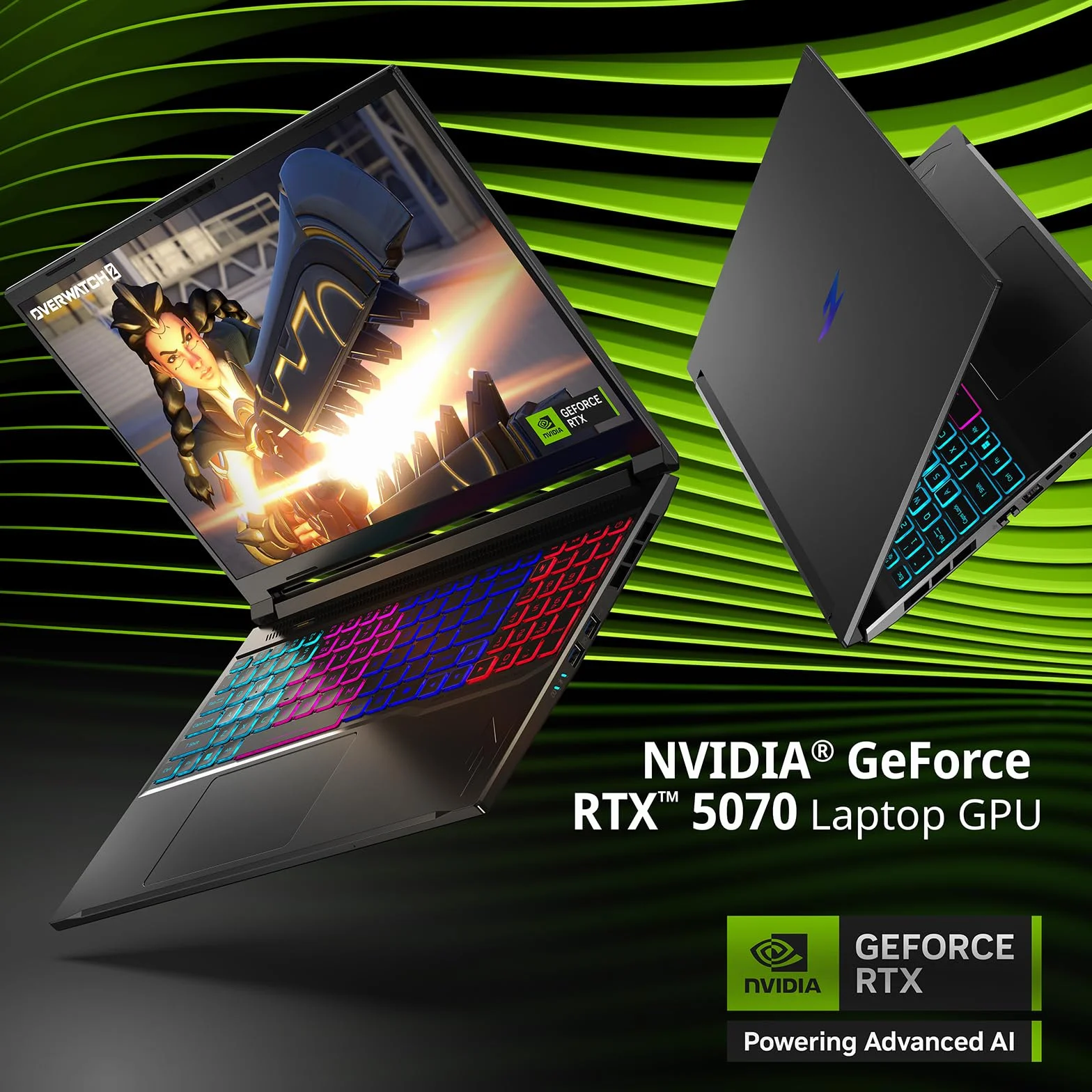 acer Nitro V 16S AI laptop AI | Notebook Gaming | NVIDIA GeForce RTX 5070 8 GB | Ryzen AI 7 350 | Pamięć RAM 16 GB DDR5 | 1024 GB SSD | wyświetlacz 16" WQXGA IPS 180 Hz | kopia + PC | Windows 11 |