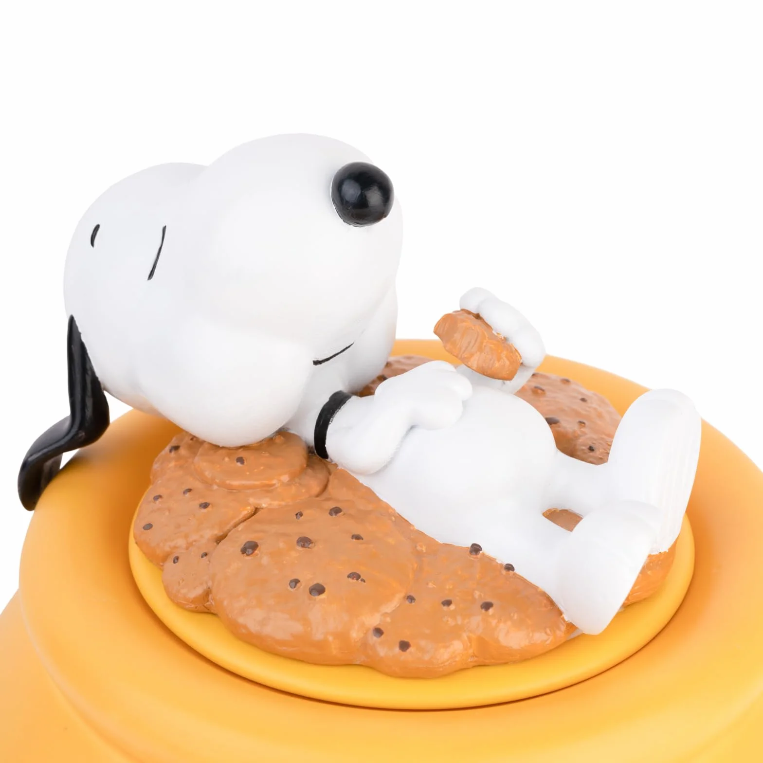 Grupo Erik Snoopy Cookie Jar 20.5 x 20.5 x 24.6 cm Airtight Biscuit Tin Kitchen Decor