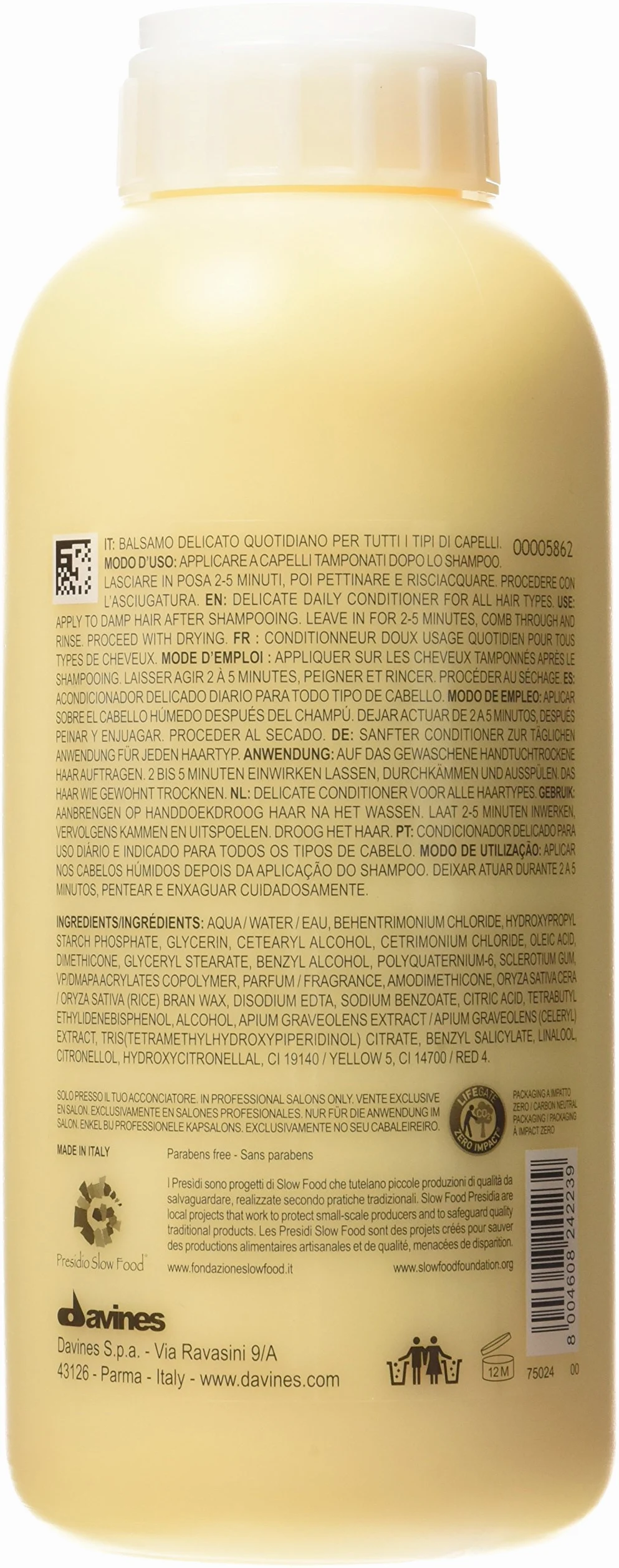 Odżywka do włosów DAVINES Essential Haircare Dede 1000 ml