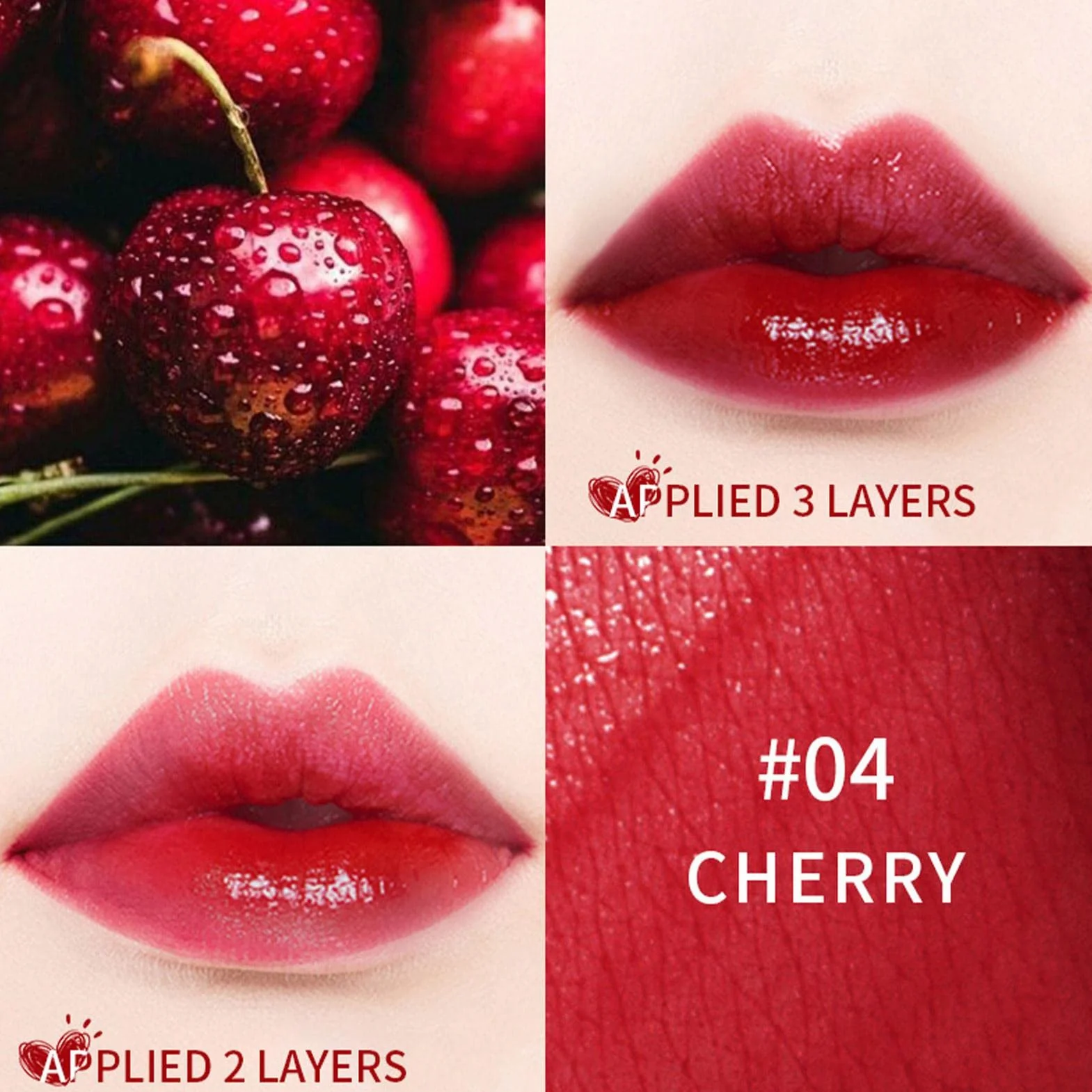 Lip and Cheek Tint Stain, p?ynna pomadka do ust, nawil?aj?ca, trwa? , wodoodporna, naturalna pomadka dla kobiet, 7 ml