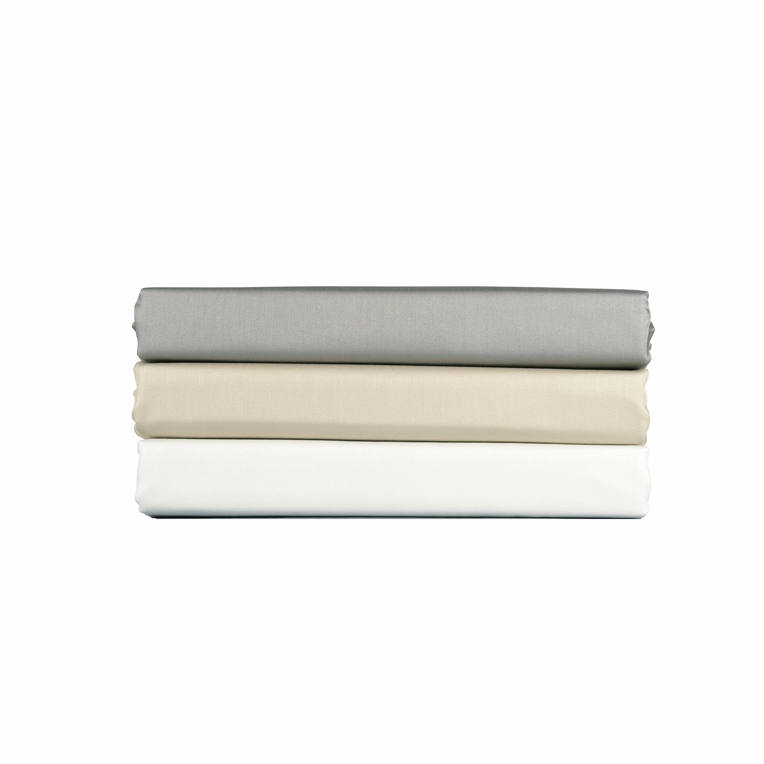 AmazonBasics prześcieradło z gumką bawełna satyna 400 nitek 160x200x30 cm białe